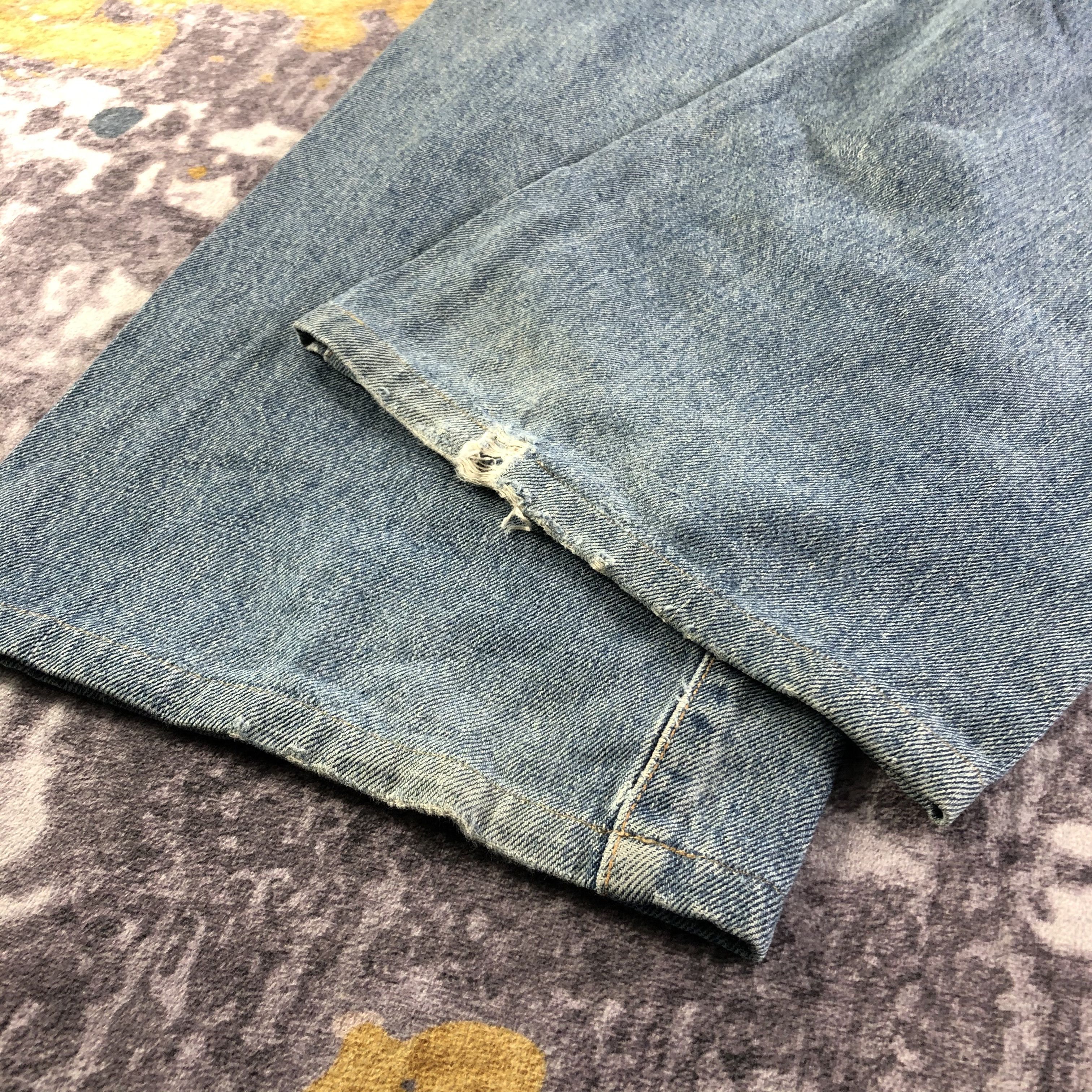 Edwin Vintage Blue Wash Edwin 505 Selvedge Jeans-JM3644 Size US 32 / EU 48 - 4 Thumbnail
