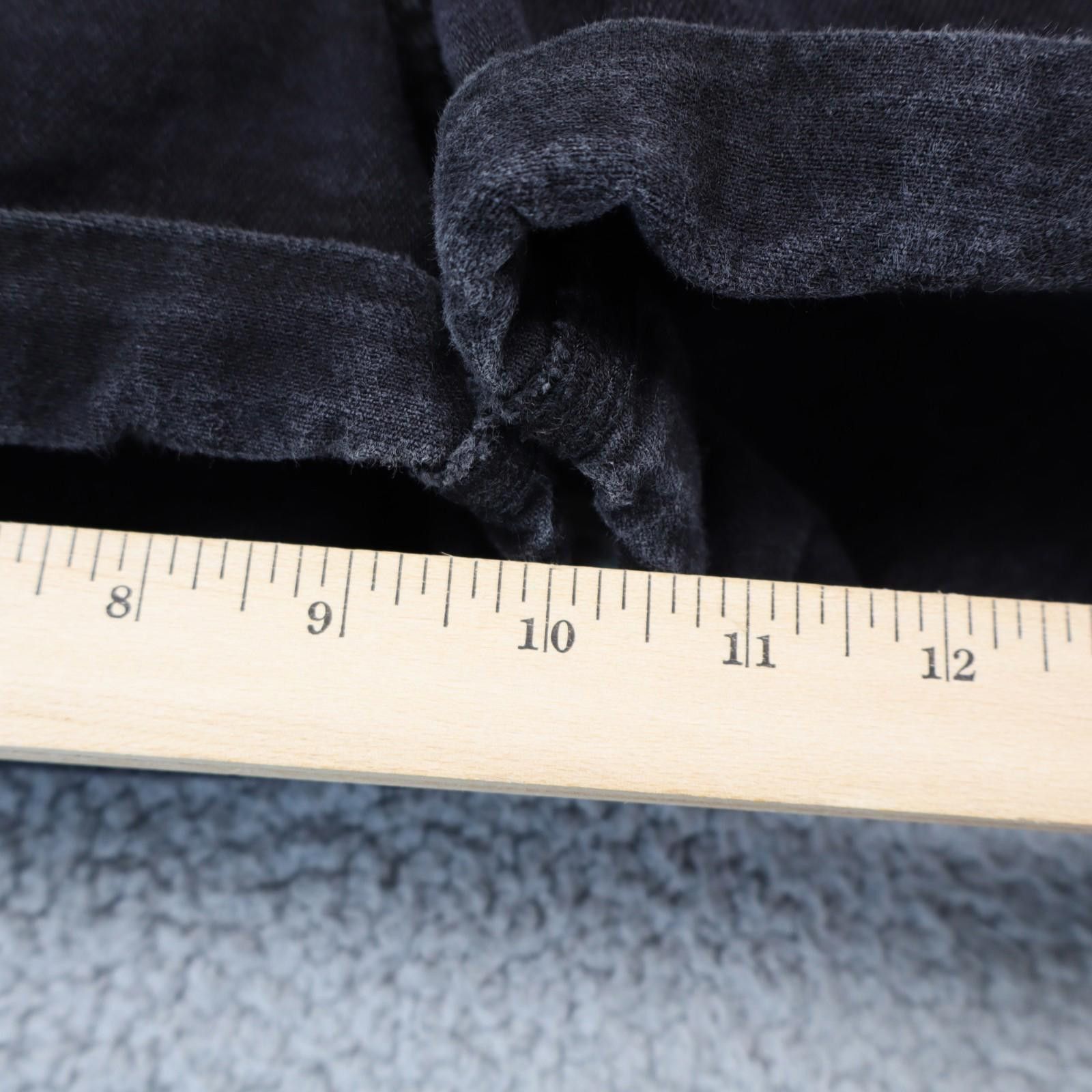 Old Navy Old Navy High Rise OG Straight Cut Off Shorts 10 Black W30 Size 32" / US 10 / IT 46 - 4 Thumbnail