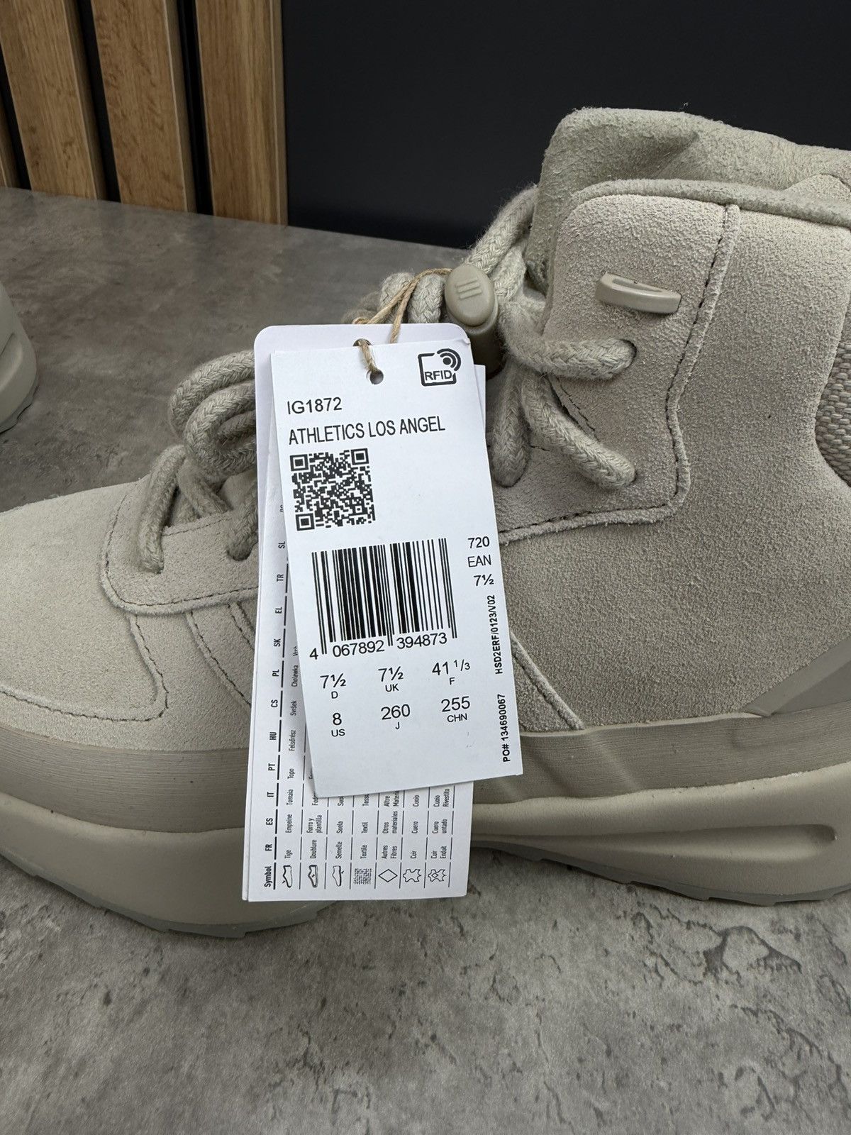Adidas × Fear of God Adidas x Fear of God Athletics Los Angeles Hikers Beige Size US 8 / EU 41 - 10 Thumbnail
