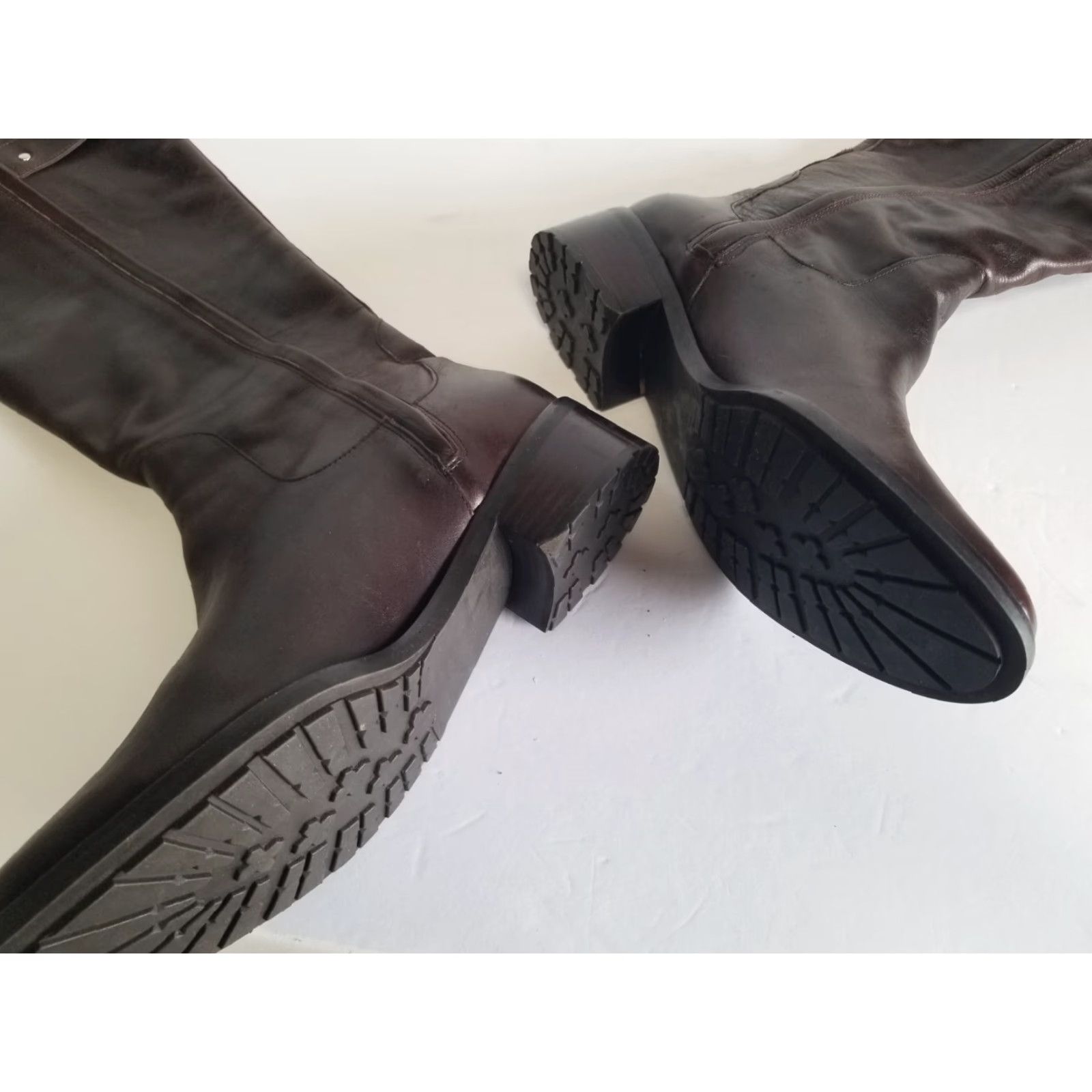 Cole Haan Cole Haan D32768 Womens Leather Knee High Boots Chestnut Brown Size 9B Knee High Boots Womens Leather Cole Haan D32768 Chestnut Brown 9B Vintage No Size US 9 / IT 39 - 7 Thumbnail