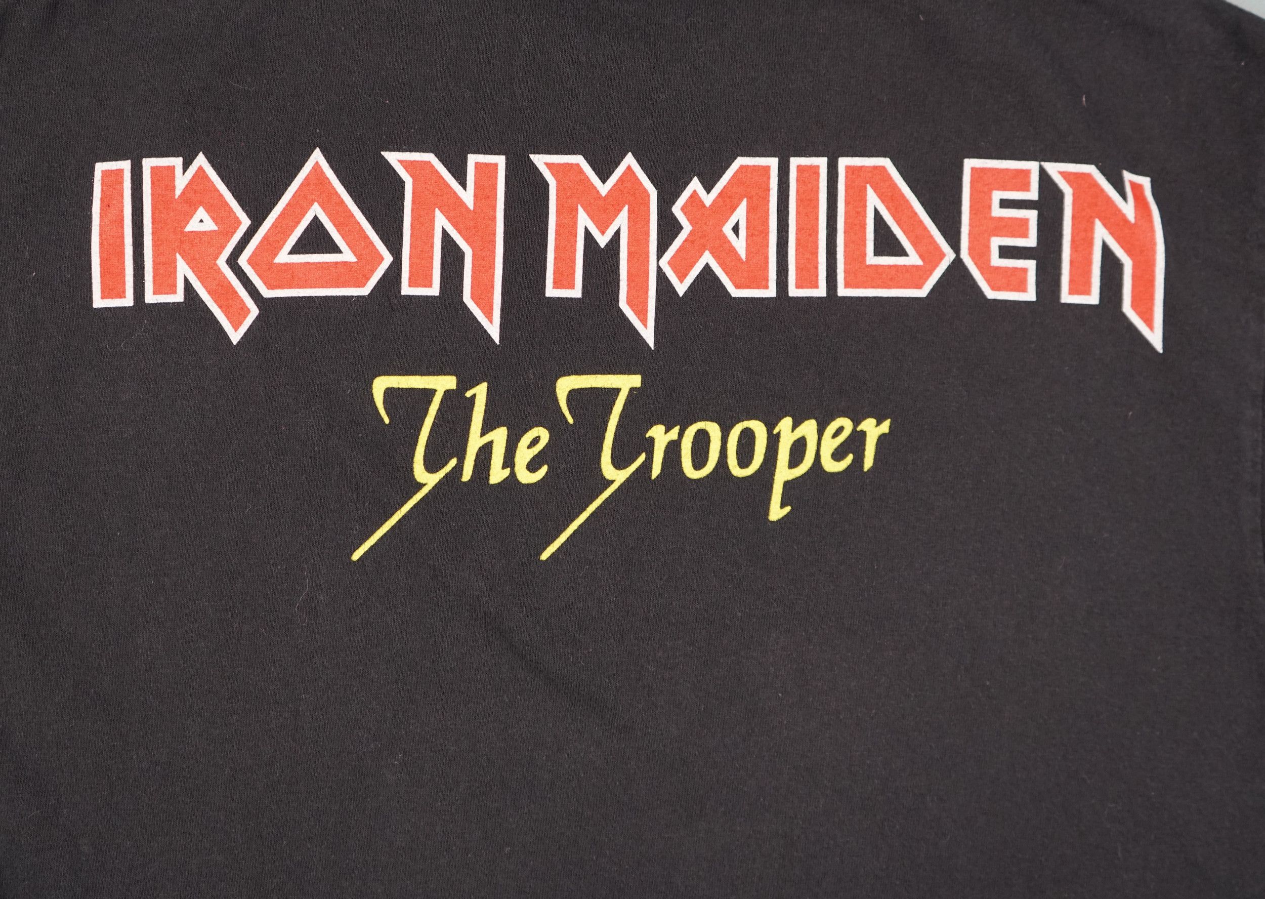 Band Tees × Vintage Vintage 2015 Iron Maiden The Trooper T-Shirt Size US M / EU 48-50 / 2 - 9 Thumbnail