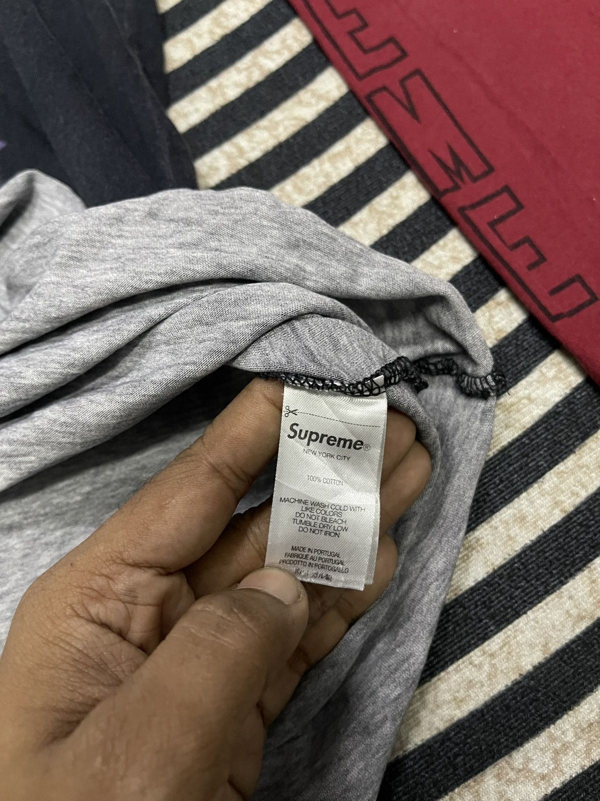 FW 21 SUPREME “THE CROW” RAGLAN T SHIRT LONG SLEEVE