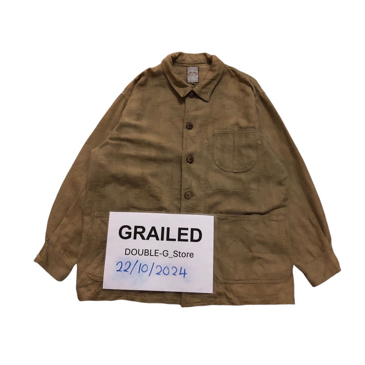 Japanese Brand 📌Vintage Chore Work Jacket Button Albe Marle Size US M / EU 48-50 / 2 - 1 Thumbnail