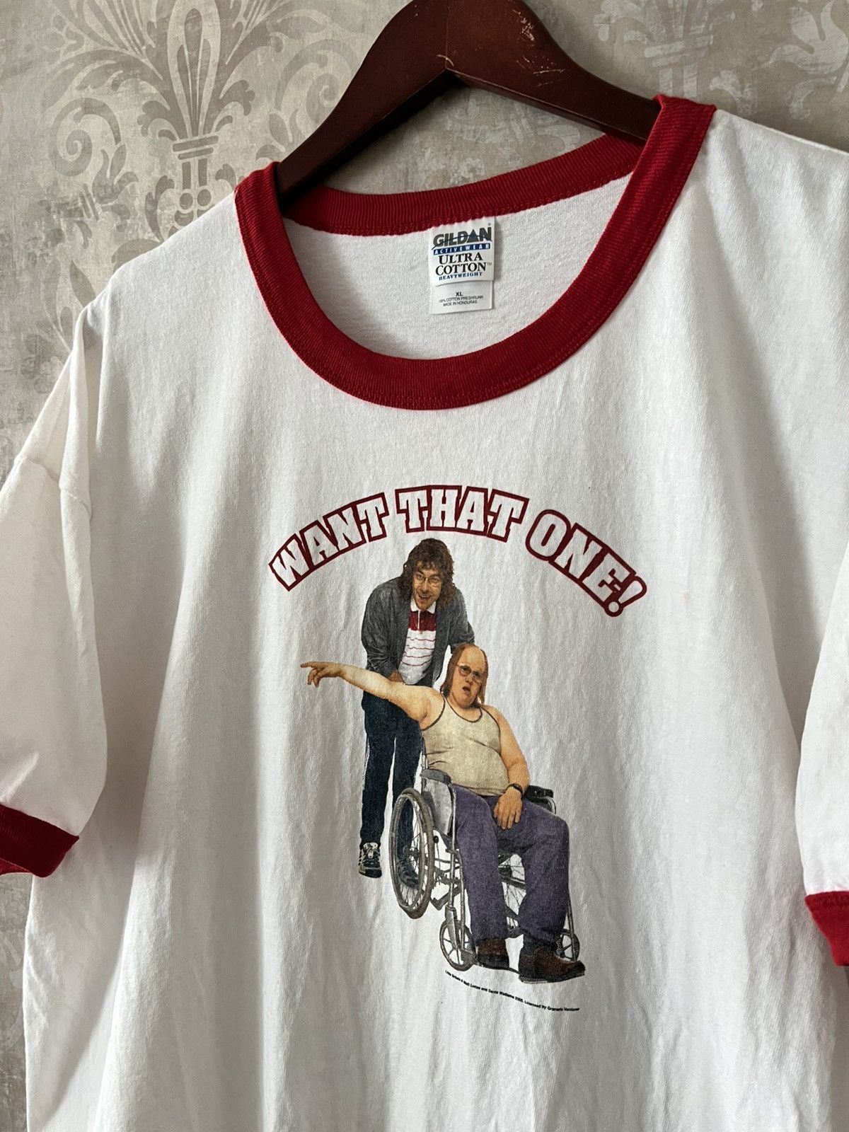 Vintage 2000s Little Britain “Want That One” Graphic Tee Size US XL / EU 56 / 4 - 2 Thumbnail