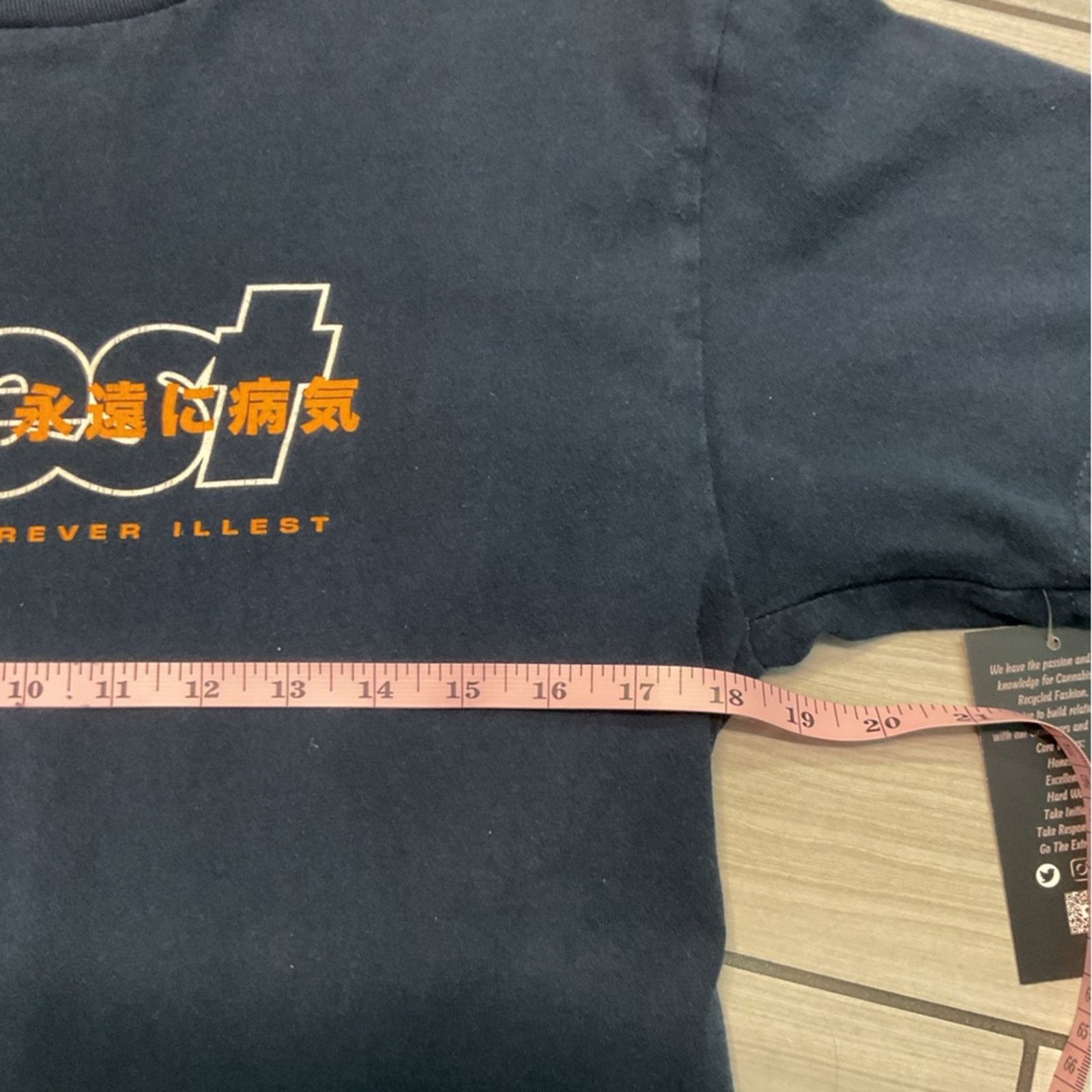 Illest Illest "Live Fast Go " Navy Blue T-Shirt Size US M / EU 48-50 / 2 - 6 Thumbnail