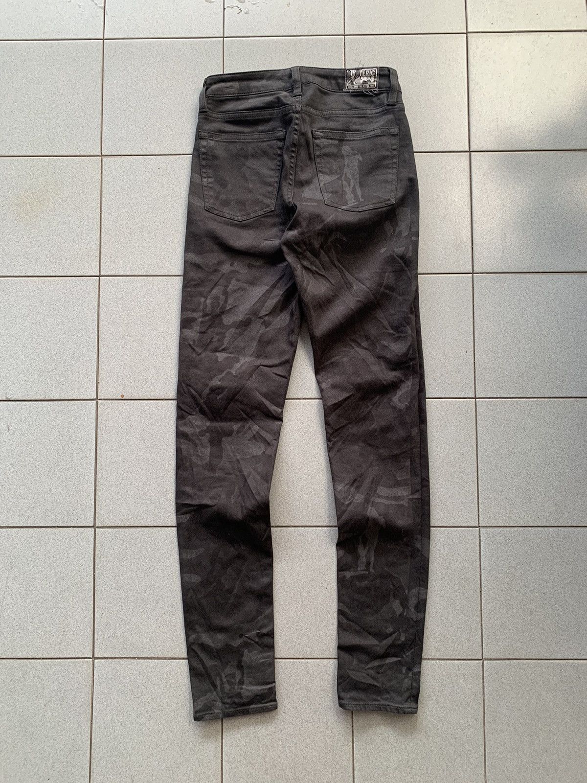 Hysteric Glamour Hysteric Camo Art Stretch Slim Pants Size US 27 - 1 Thumbnail