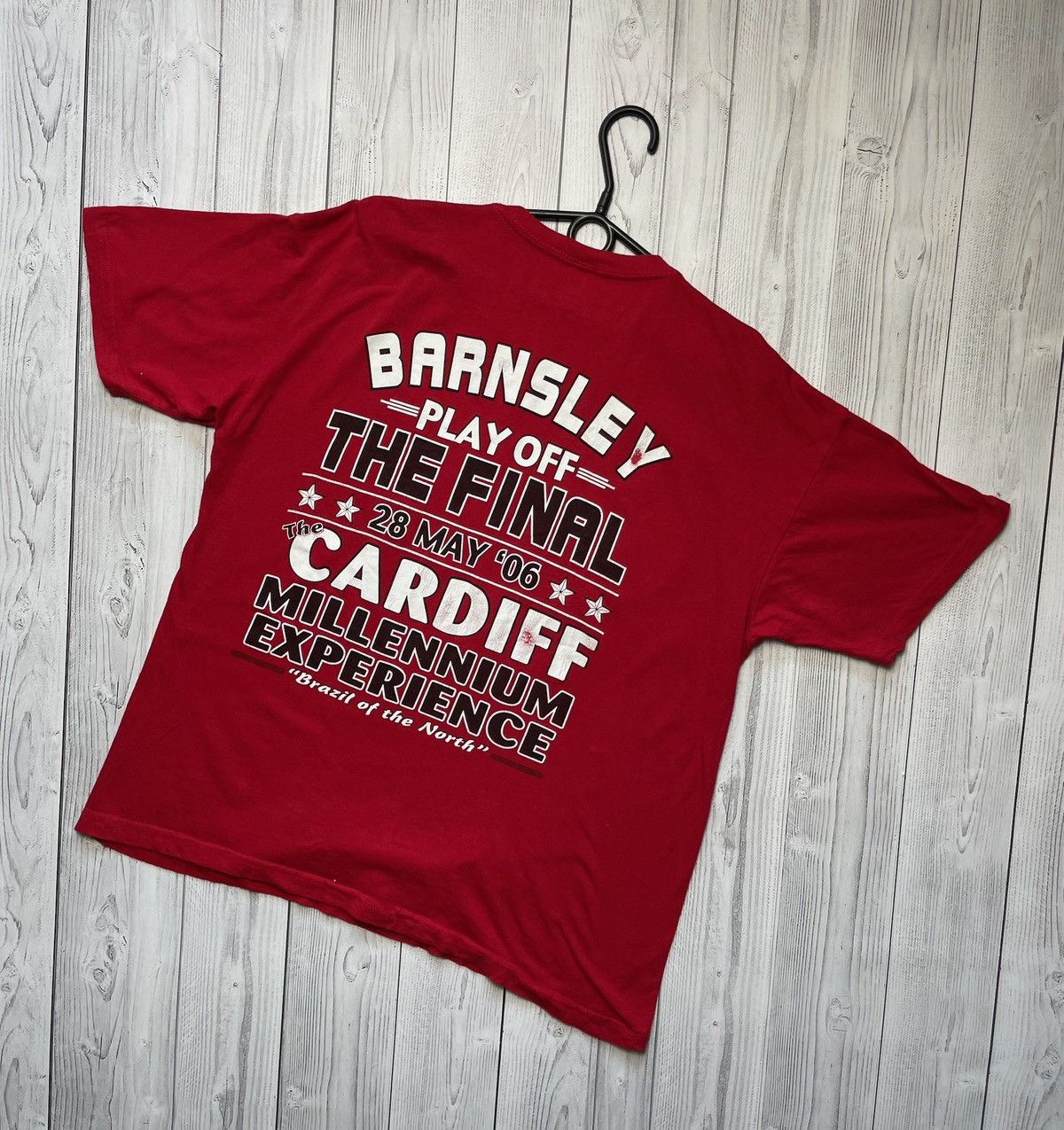 Vintage Vintage Barnsley 2006 final cup rare tee size L logo Size US L / EU 52-54 / 3 - 2 Thumbnail
