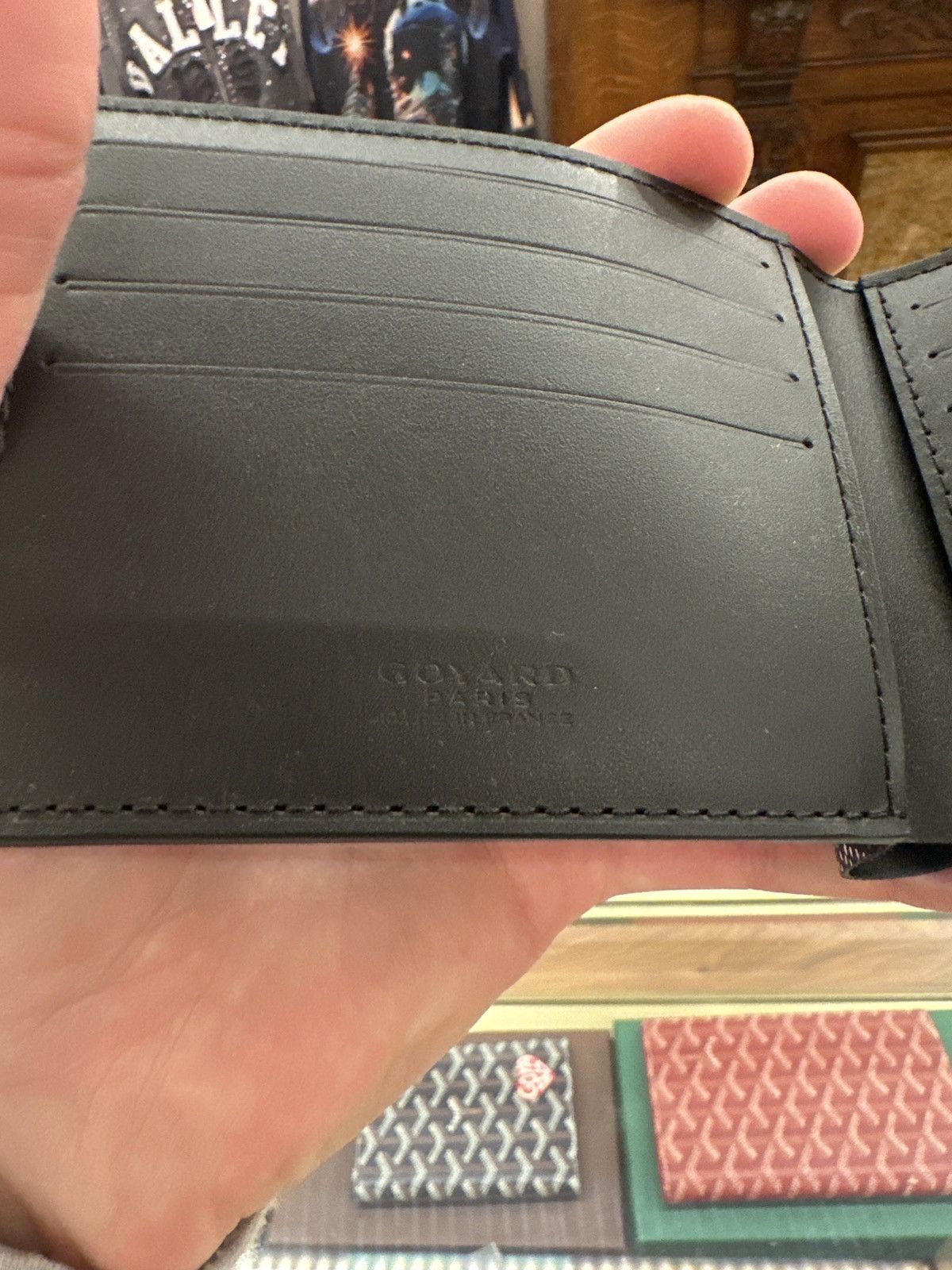 Goyard Goyard Victoire Black Wallet Size ONE SIZE - 7 Thumbnail