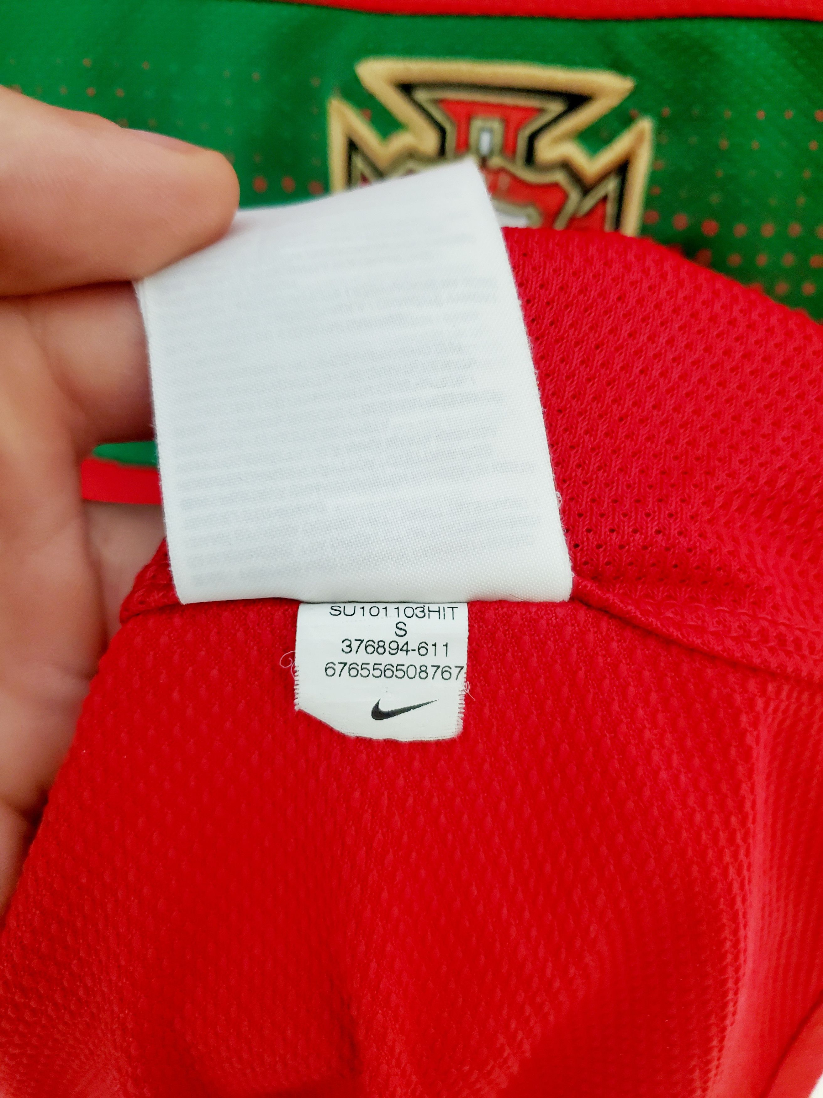 Nike × Vintage PORTUGAL 2010 2011 HOME FOOTBALL SOCCER JERSEY NIKE S Size US S / EU 44-46 / 1 - 6 Thumbnail