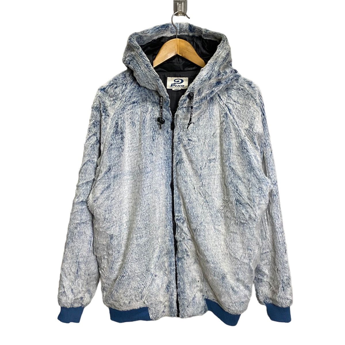 Japanese Brand Piko Hawaiian arclic hoodie jacket Size US L / EU 52-54 / 3 - 2 Thumbnail