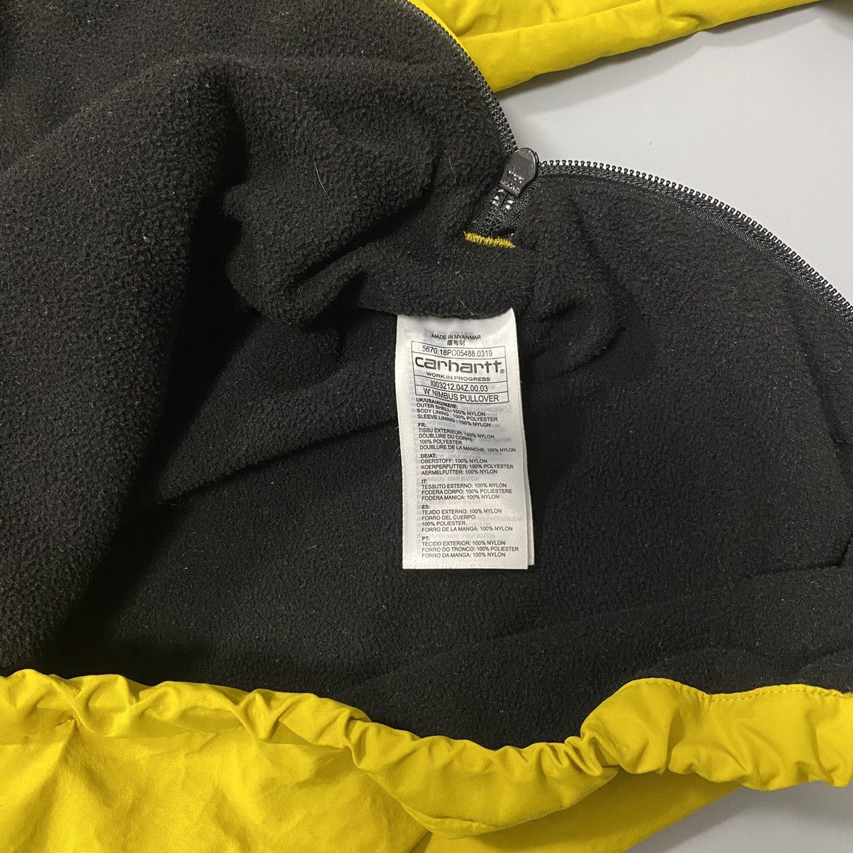 Carhartt × Carhartt Wip Carhartt Women’s Nimbus Pullover Anorak Yellow Size S / US 4 / IT 40 - 5 Thumbnail