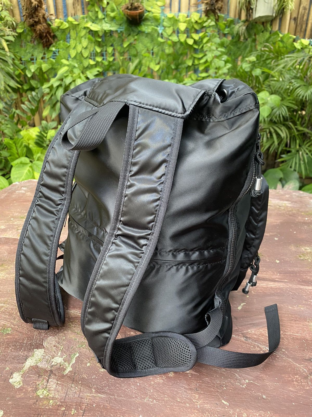 Yohji Yamamoto Yohji Yamamoto Nylon Backpack Size ONE SIZE - 4 Thumbnail