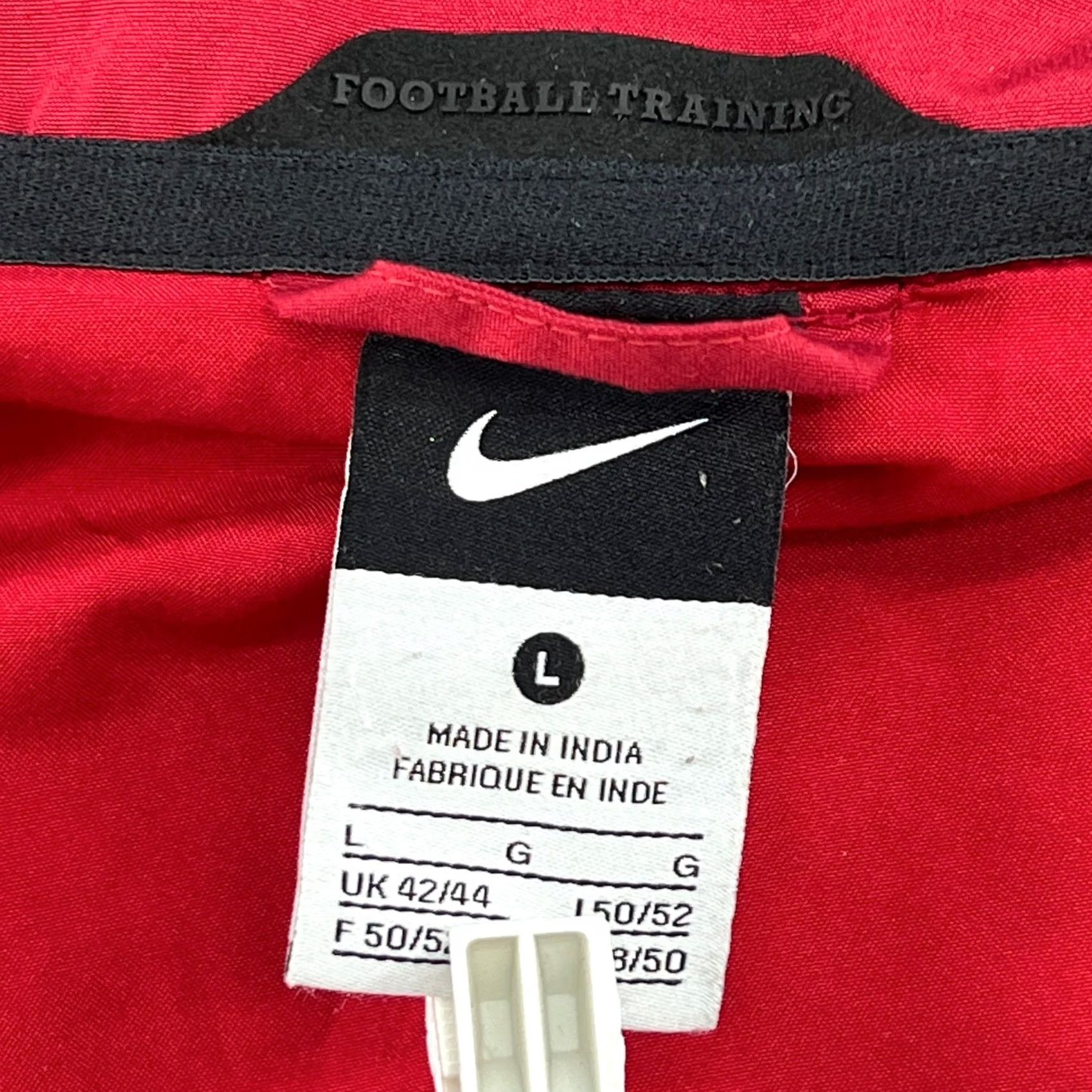 Nike Nike Manchester United Football Track Jacket Large Red Full Zip Drill Mens L Size US L / EU 52-54 / 3 - 6 Thumbnail