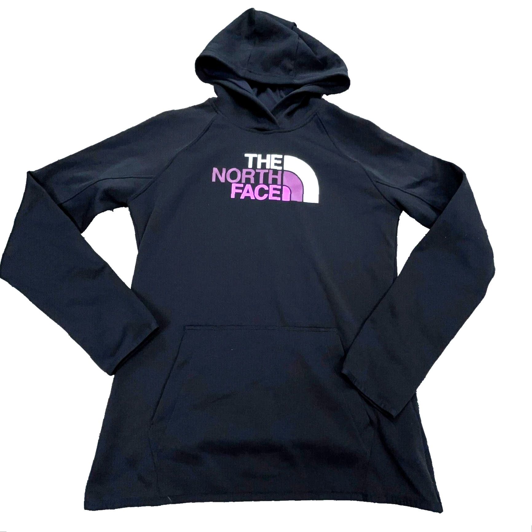 The North Face The North Face Hoodie Women Medium Black Pink Sweatshirt Sweater Performance Ladies Size M / US 6-8 / IT 42-44 - 2 Thumbnail