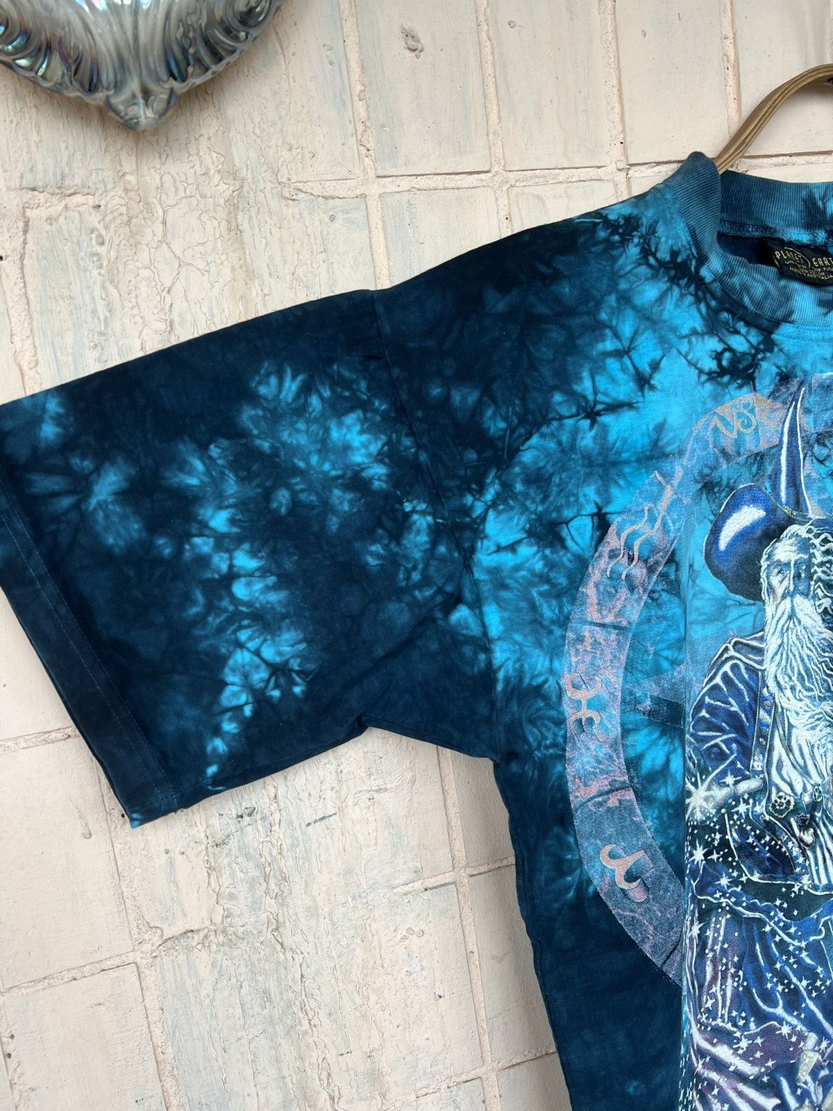 Band Tees Vintage Wizard T Shirt AOP Front Back 3D Graphic 90s Size US L / EU 52-54 / 3 - 5 Thumbnail