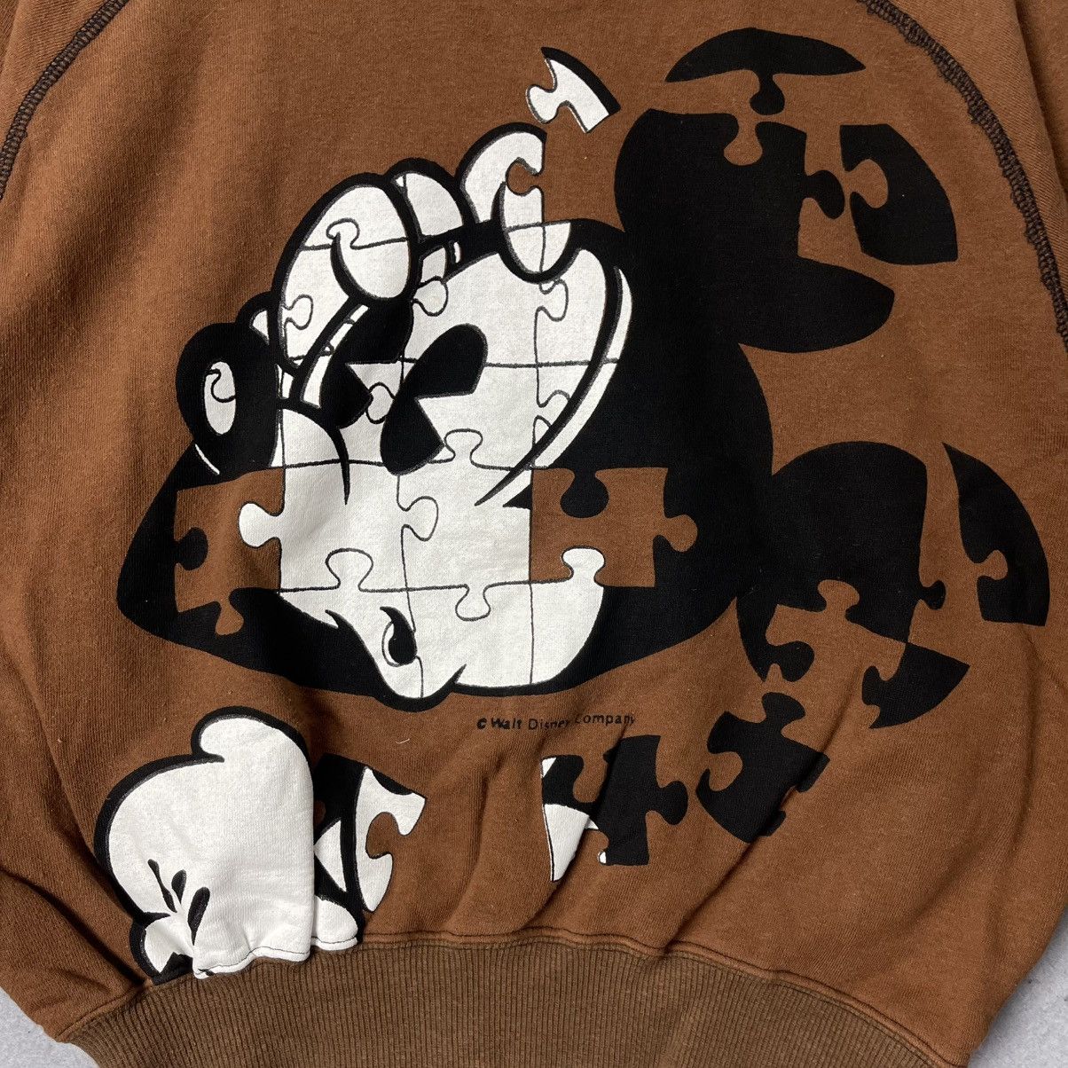 Disney Friend Mickey Puzzle Graphic Sweatshirt –Walt Disney Company Size US S / EU 44-46 / 1 - 3 Thumbnail