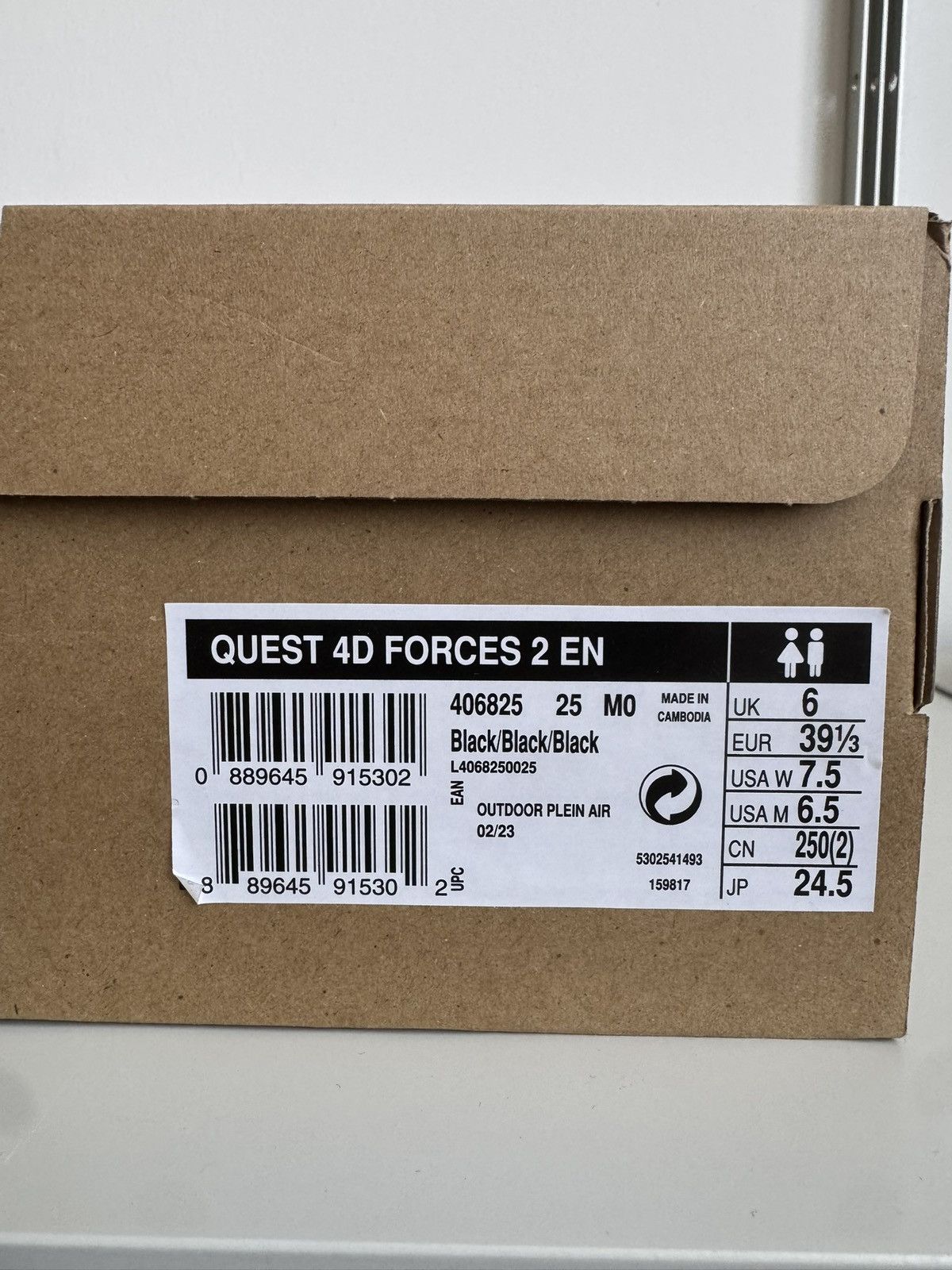 Salomon NEW QUEST 4D FORCES 2 EN Size US 6.5 / EU 39-40 - 7 Thumbnail