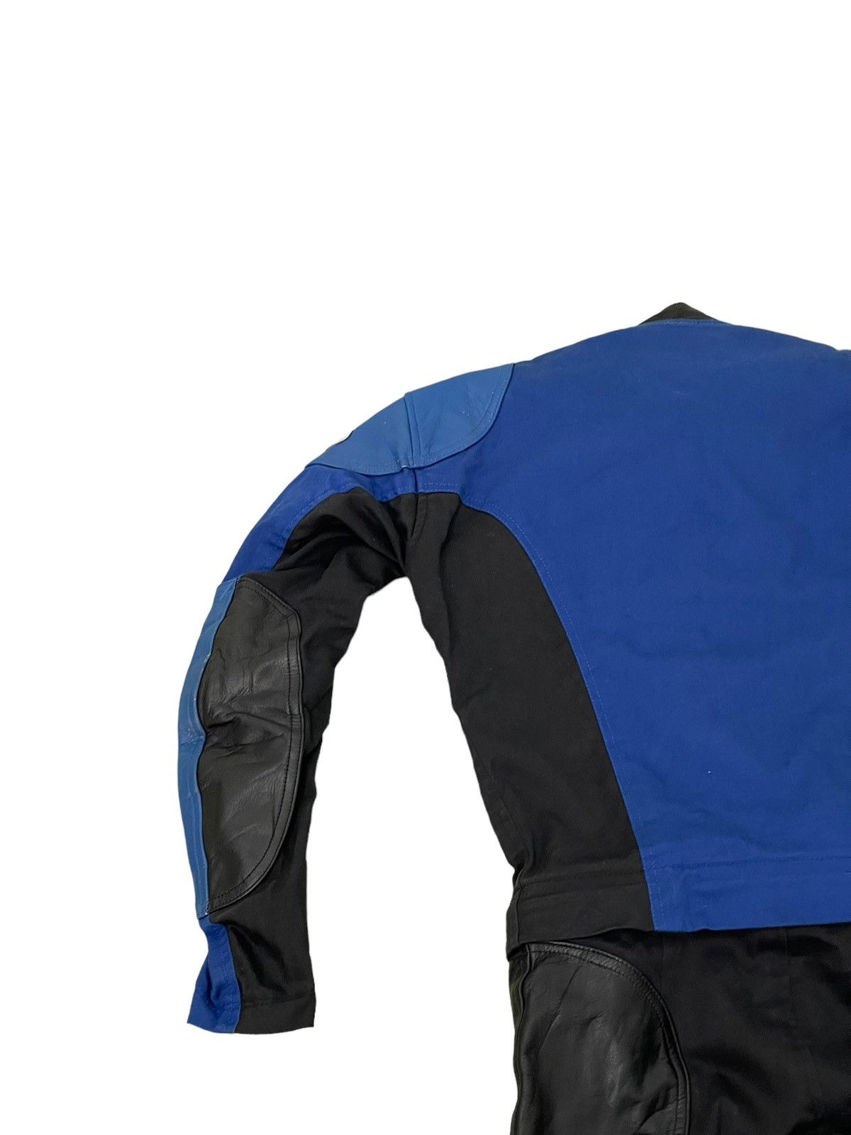 Sports Specialties Vtg 90s Kushitani Motor Jumpsuit Leather Cotton 5🟩3 Size US 29 - 21 Thumbnail