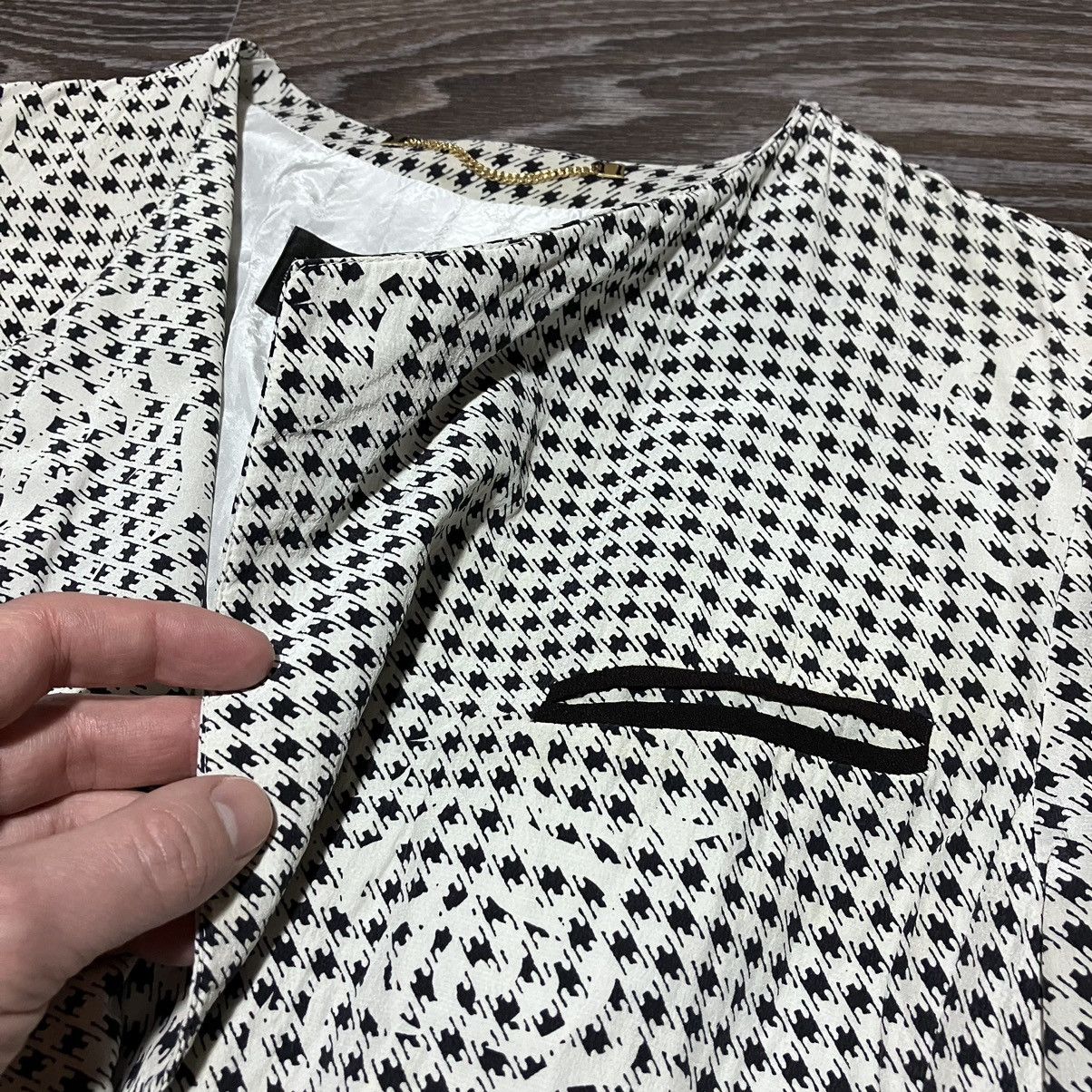 Louis Feraud Vintage 80s LOUIS FERAUD Paris Silk Blazer W. Germany Made Size M / US 6-8 / IT 42-44 - 6 Thumbnail