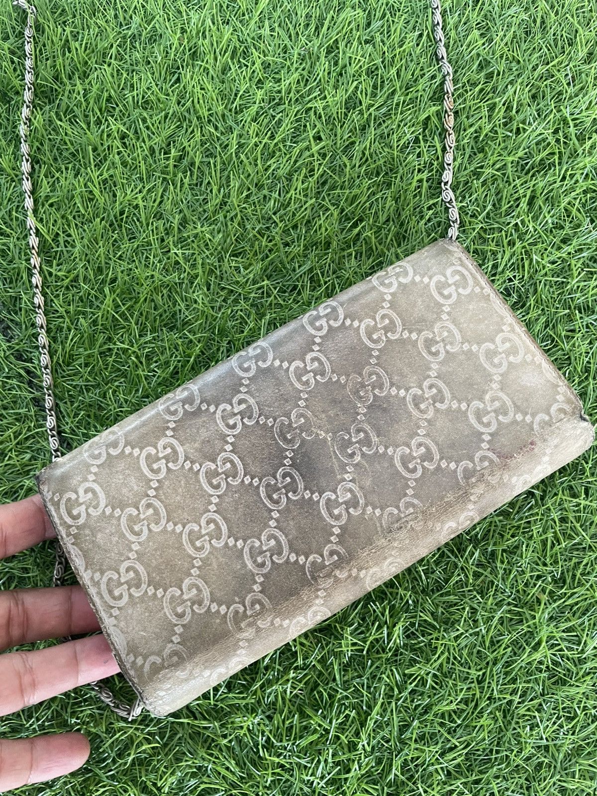 Gucci Authentic USED GUCCI wallet chain Size ONE SIZE - 3 Thumbnail