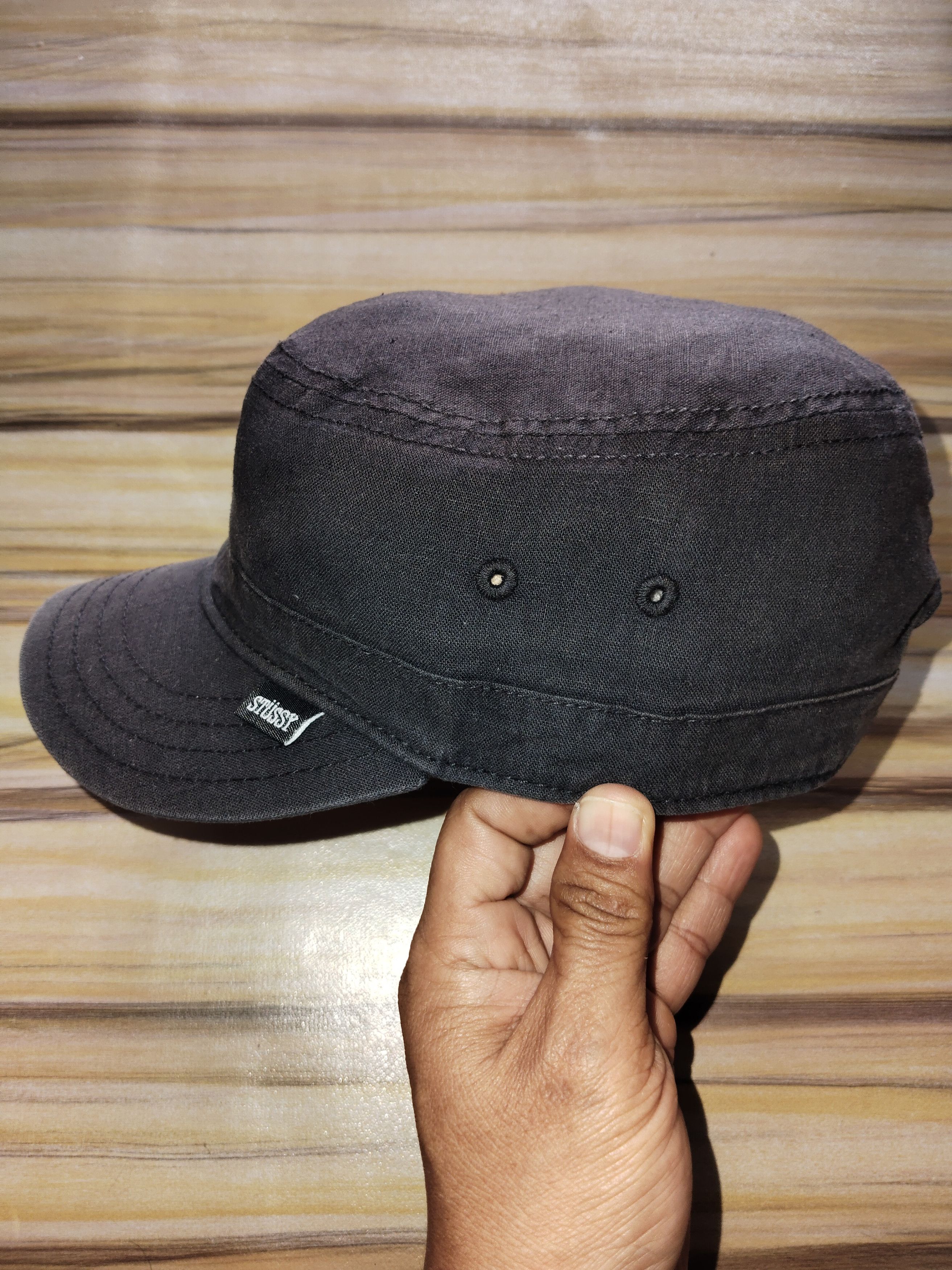 Stussy STUSSY Linen Cap Size ONE SIZE - 3 Thumbnail