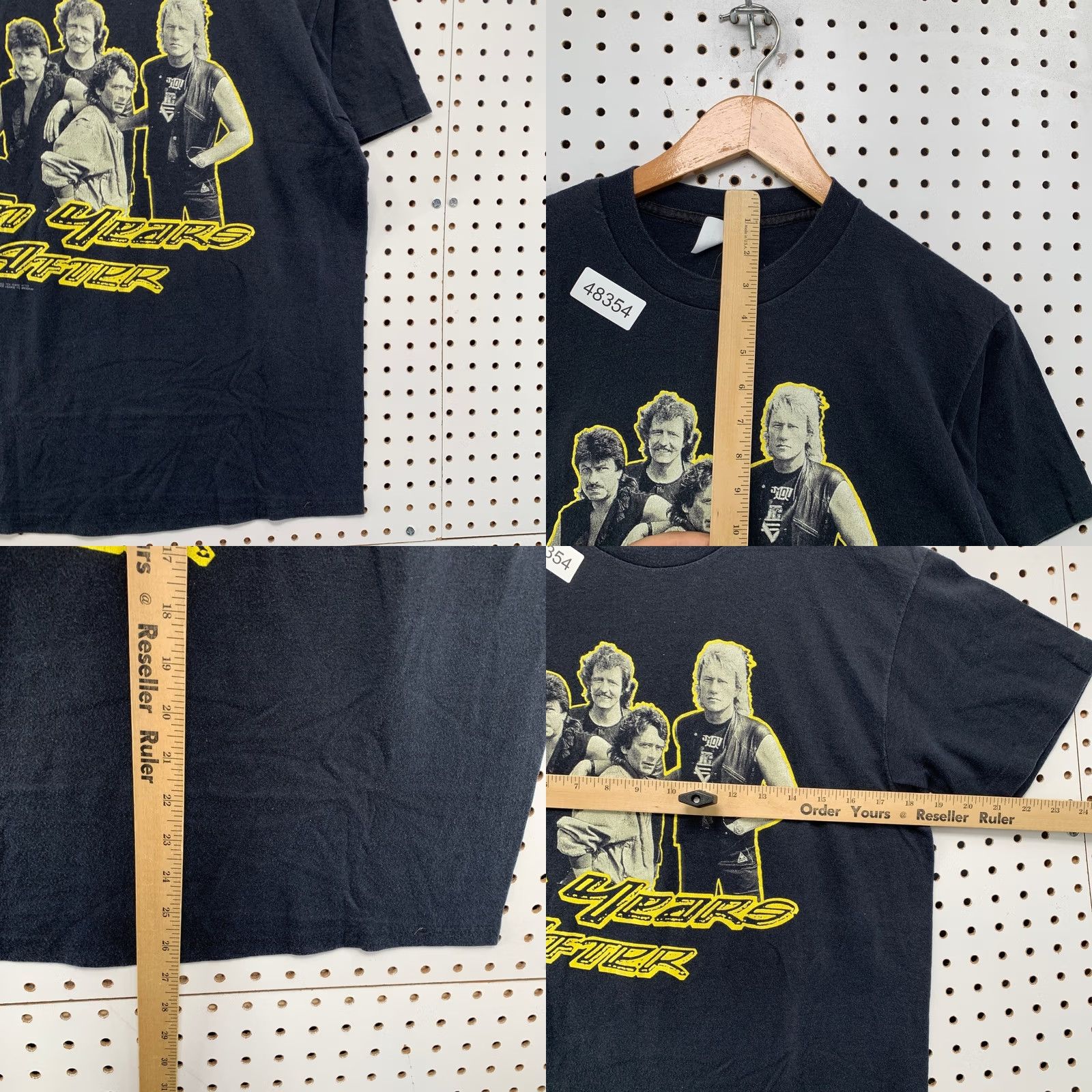 Ford VINTAGE Spring Ford Ten Years After Shirt Men M Black 1989 Tour Rock Band Size US M / EU 48-50 / 2 - 8 Thumbnail