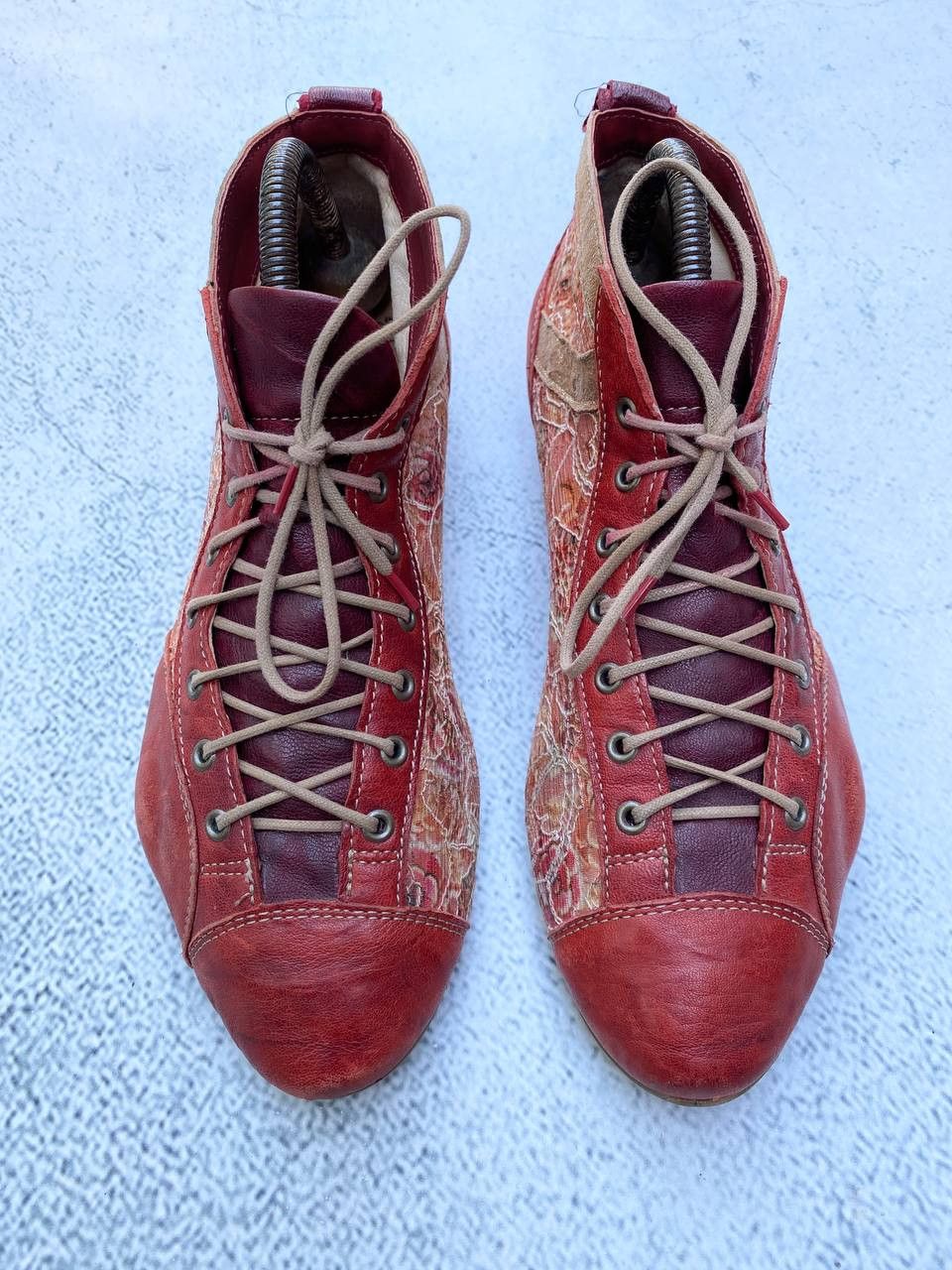 Other Vintage As 98 Balenciaga style Faded Cowboy Biker High Boots Size US 8.5 / IT 38.5 - 7 Thumbnail