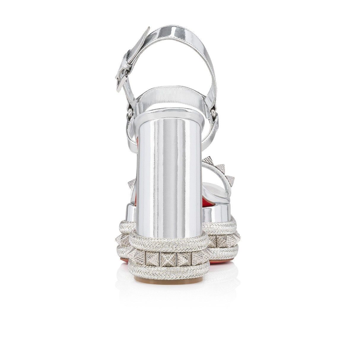 Christian Louboutin o1s1wg110325 Superaclou 130 in Silver Size US 6 / IT 36 - 4 Thumbnail