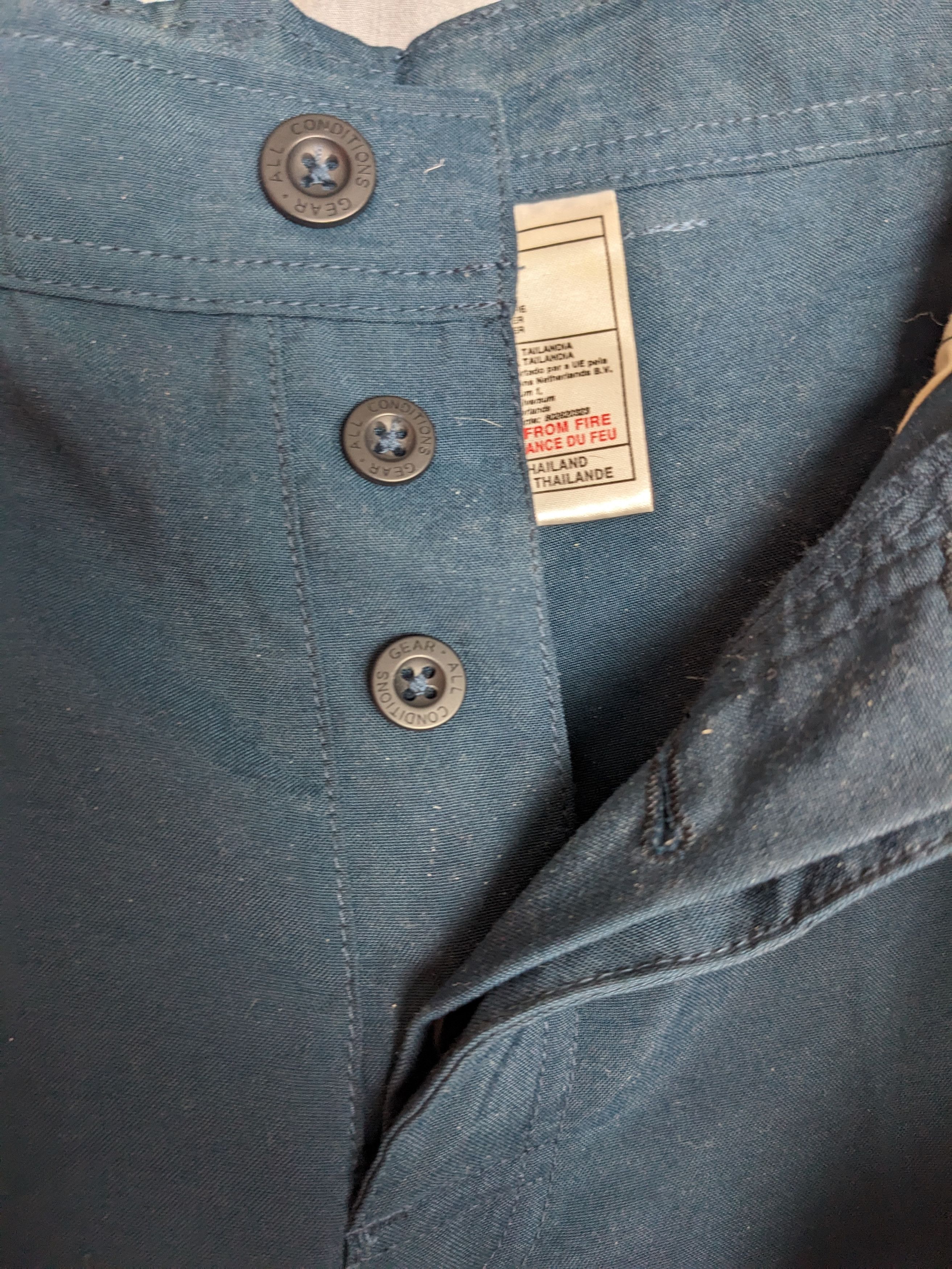 Nike Nike ACG Tech Pants Blue Nike All Condition Gear Convert Size US 30 / EU 46 - 5 Thumbnail