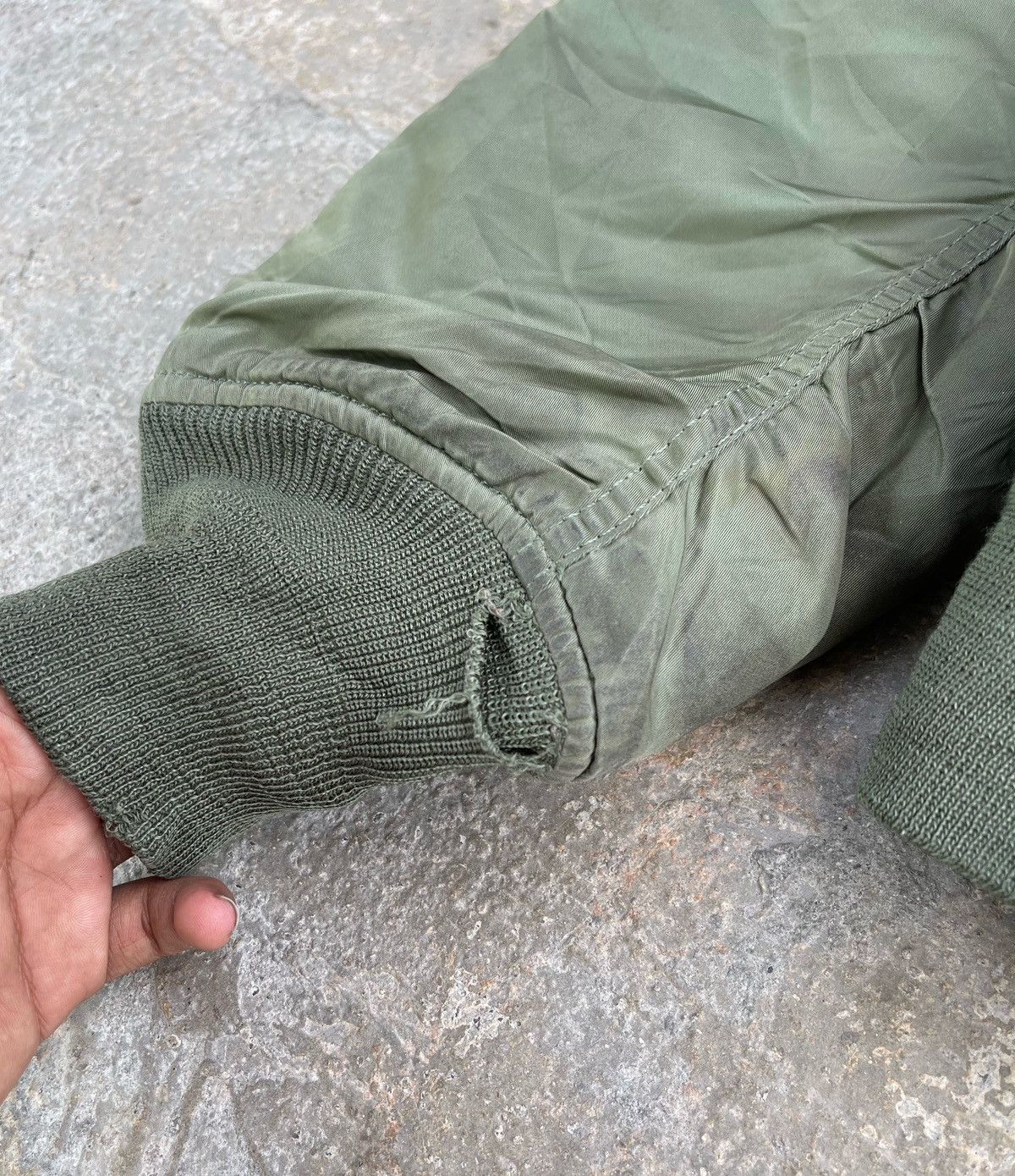 Alpha Industries 🔥Vintage Alpha Industries Ma-1 Flight Bomber Jacket Size US M / EU 48-50 / 2 - 11 Thumbnail