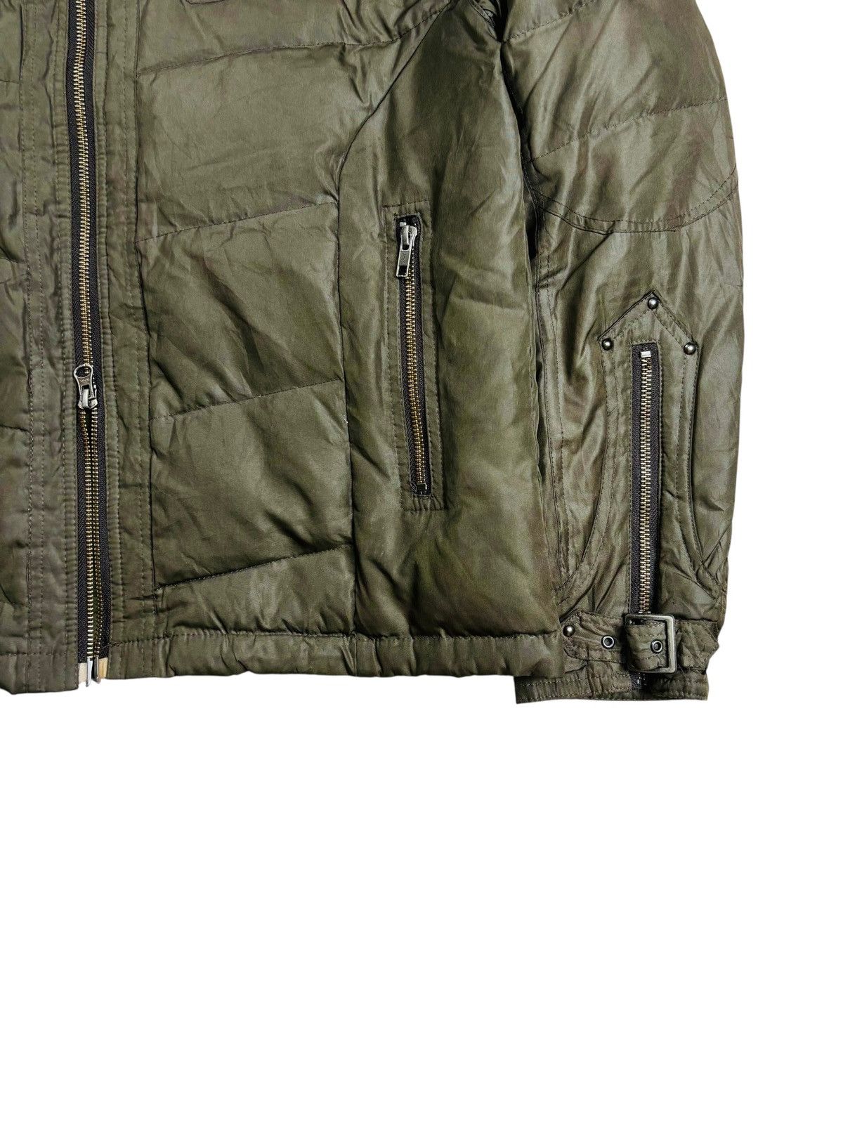 Shellac 2000s Schlussel - Fur Hoodie Biker Jacket Size US M / EU 48-50 / 2 - 5 Thumbnail