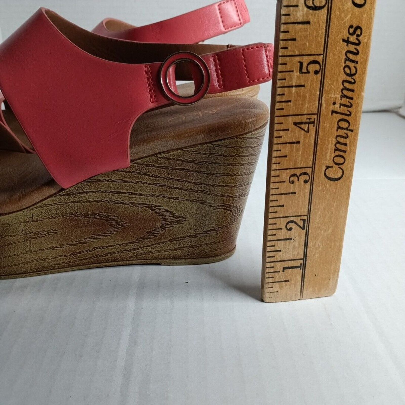 Aldo Aldo Platform Sandals Slip on Salmon Color Women's Size 7 Size US 7 / IT 37 - 7 Thumbnail