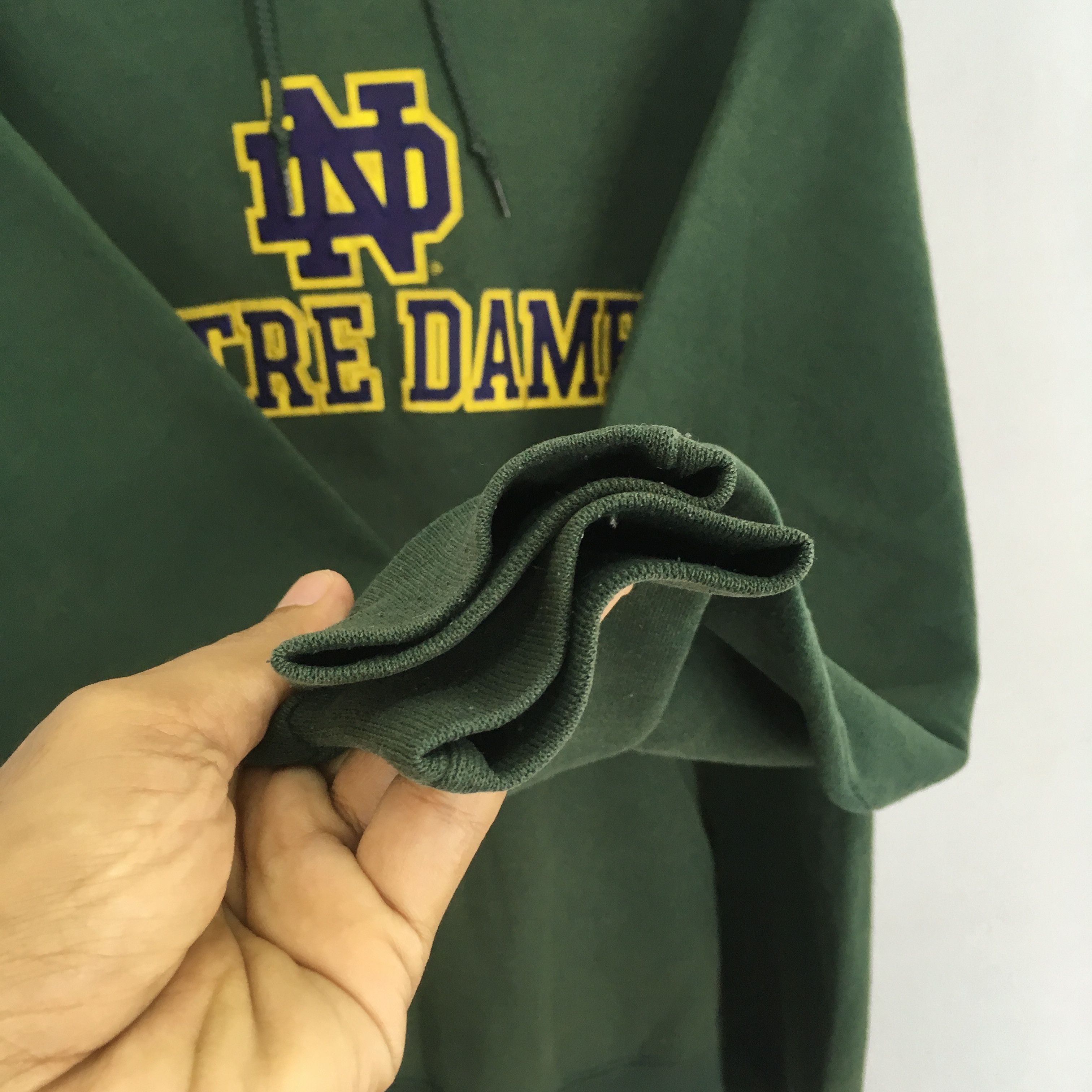 NCAA Vintage Notre Dame Ncaa Green Sweater - 444 Size US L / EU 52-54 / 3 - 10 Thumbnail