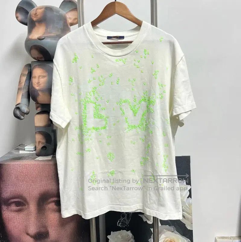 Louis Vuitton Louis Vuitton White Cotton Men's T-Shirt . | Grailed