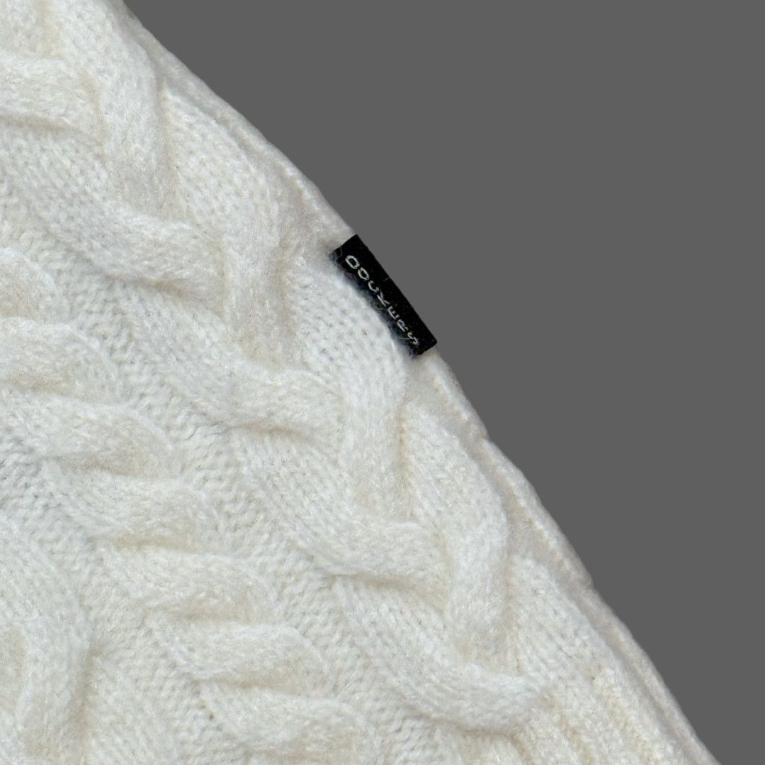 Dockers Dockers Merino Wool Blend Regular Fit Sweater Cream Large Size US M / EU 48-50 / 2 - 3 Thumbnail