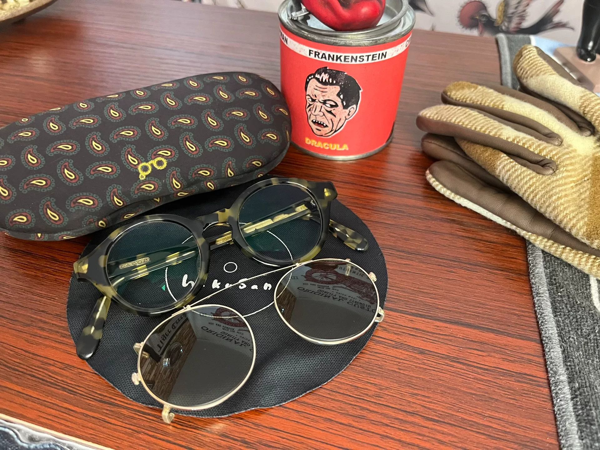 Other Vintage Boston Round Tortoiseshell Glasses Size ONE SIZE - 1 Thumbnail