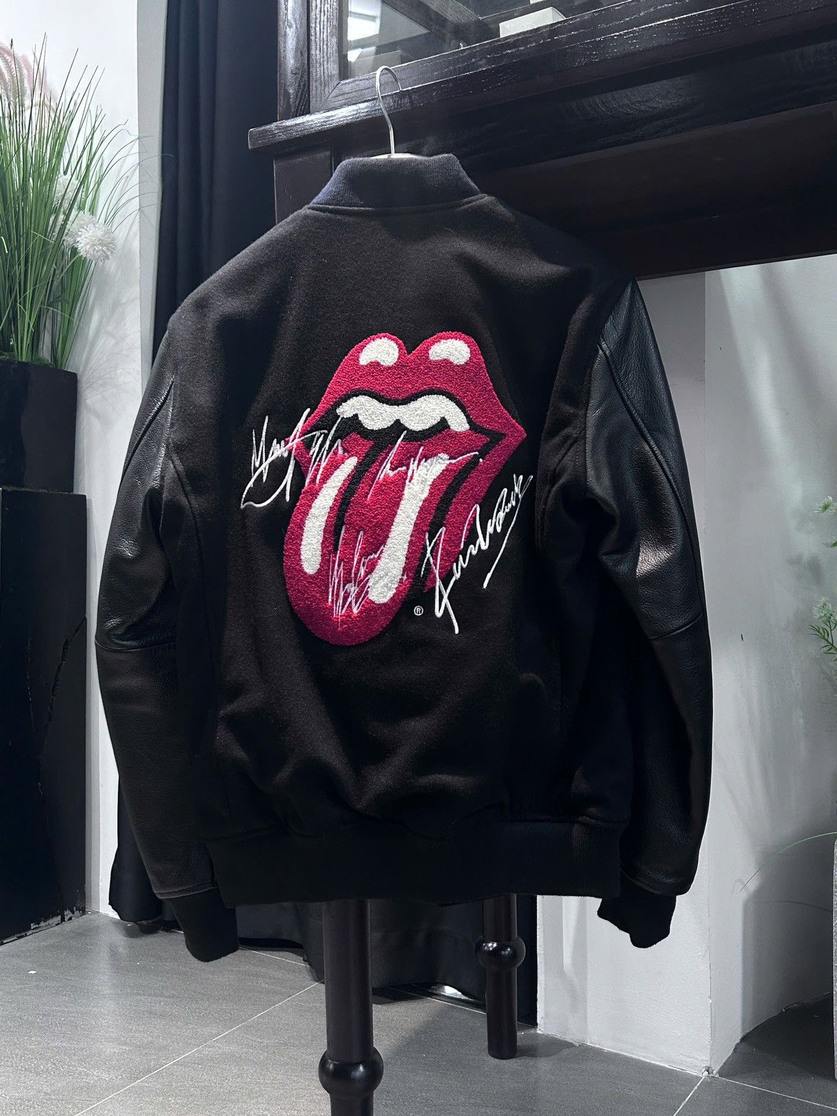 The Rolling Stones Rolling Stones x JACK ROSE Leather Stadium Jumper Size US M / EU 48-50 / 2 - 2 Thumbnail