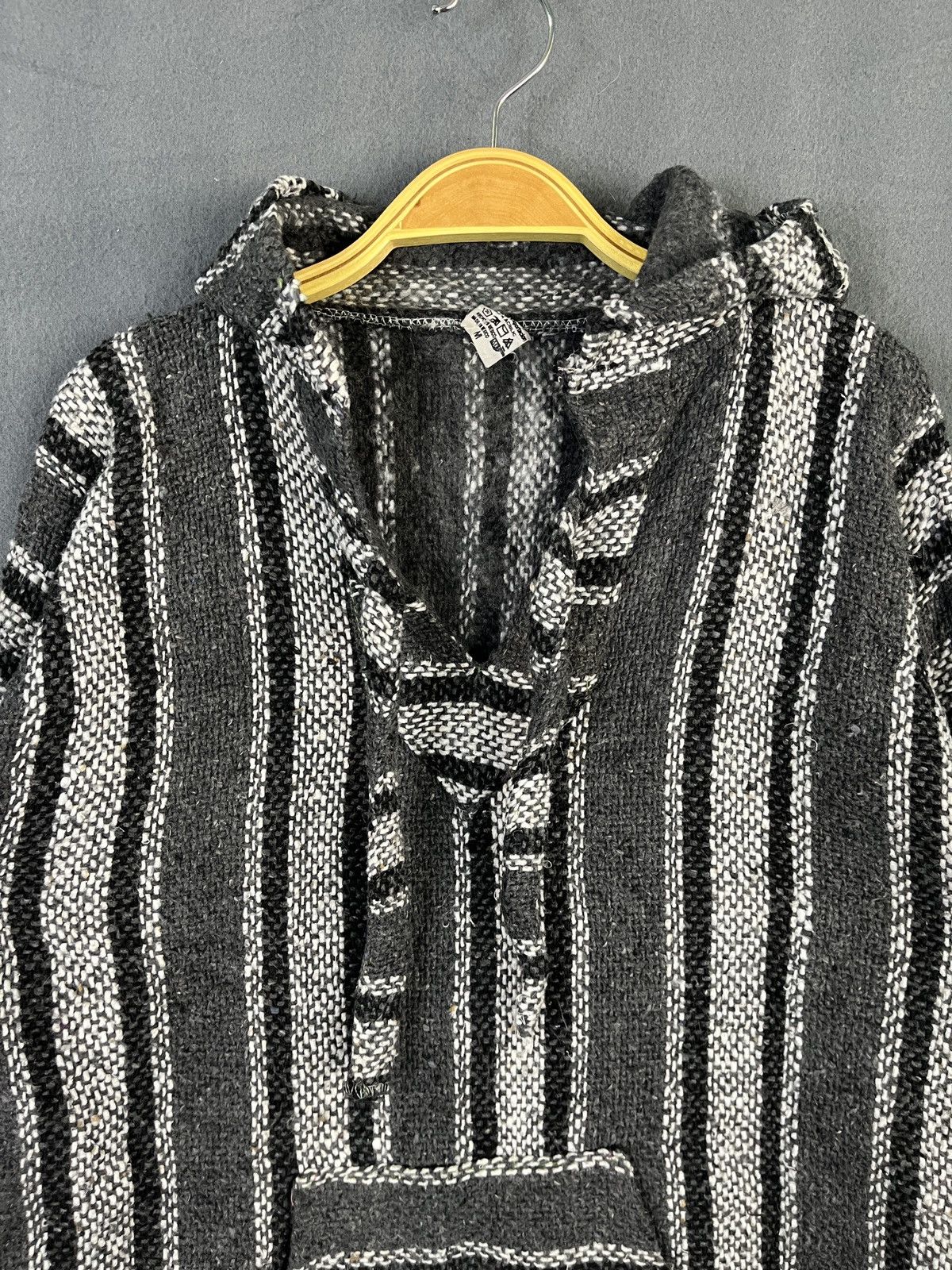 Mexican Threads × Vintage Rare Vintage Sandy Mexican Drug Rugs Hoodie Size US M / EU 48-50 / 2 - 5 Thumbnail