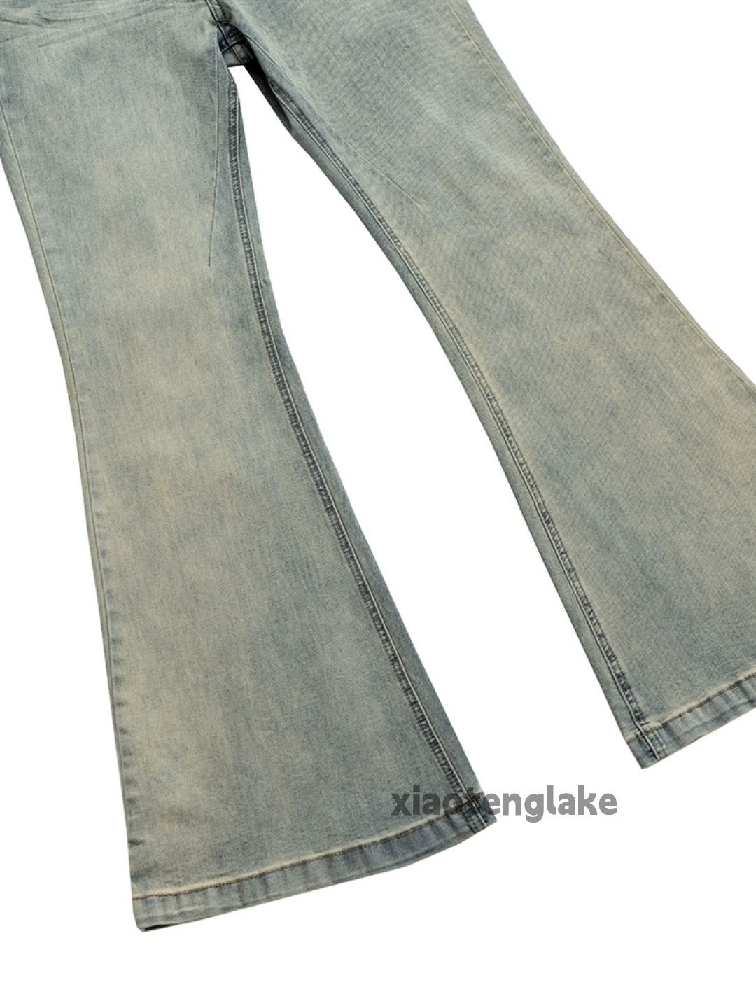 Jean ltx vintage washed faded punk grunge hiphop flared jeans Size US 26 / EU 42 - 3 Thumbnail