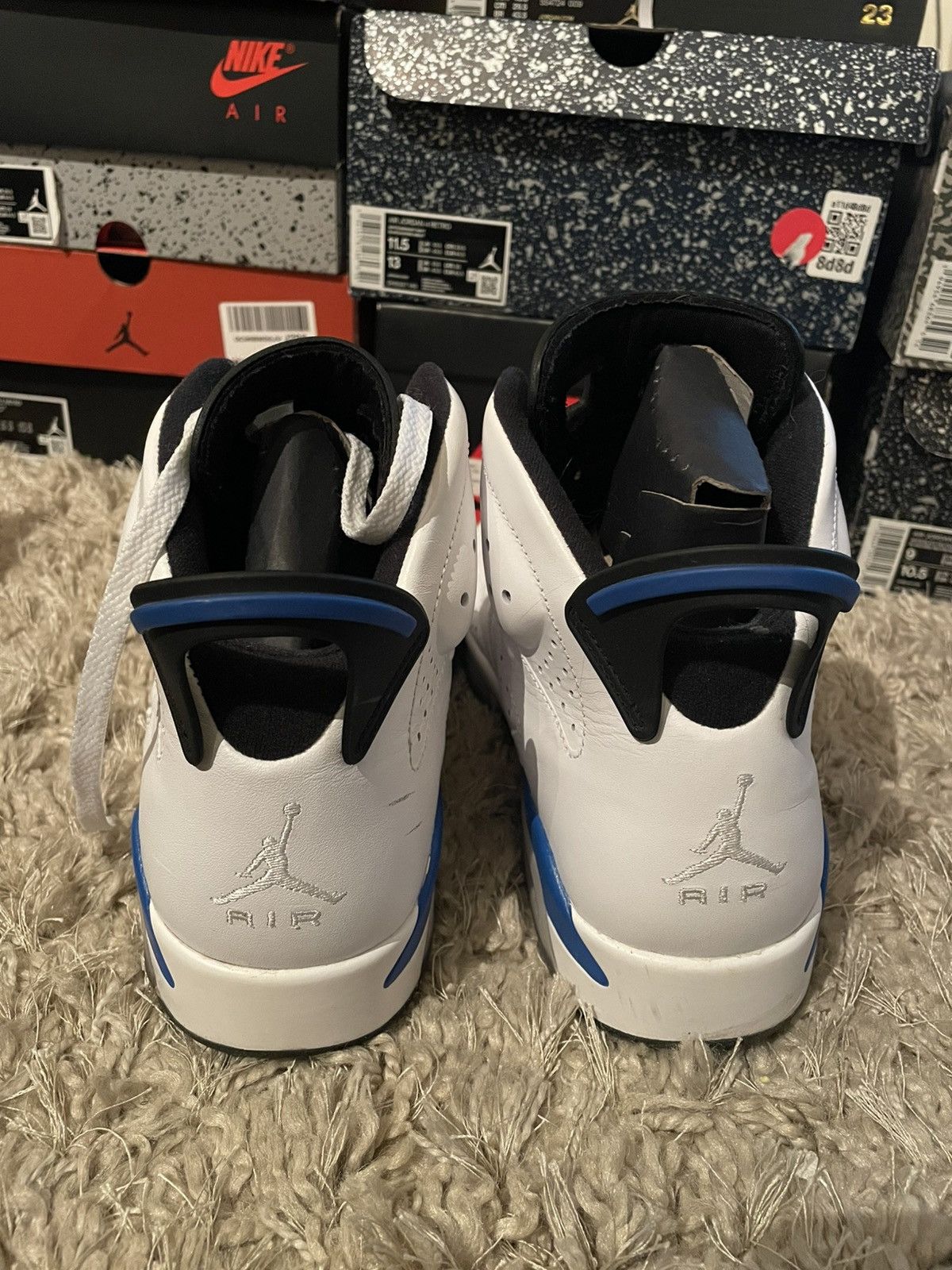 Jordan Brand Jordan 6 Sport Blue Size US 8.5 / EU 41-42 - 7 Thumbnail