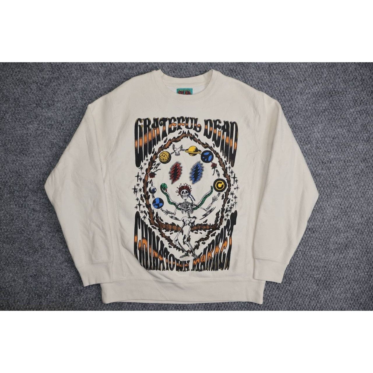 Vintage Grateful Dead X Chinatown Market Crewneck Sweatshirt Size M Size US M / EU 48-50 / 2 - 6 Thumbnail