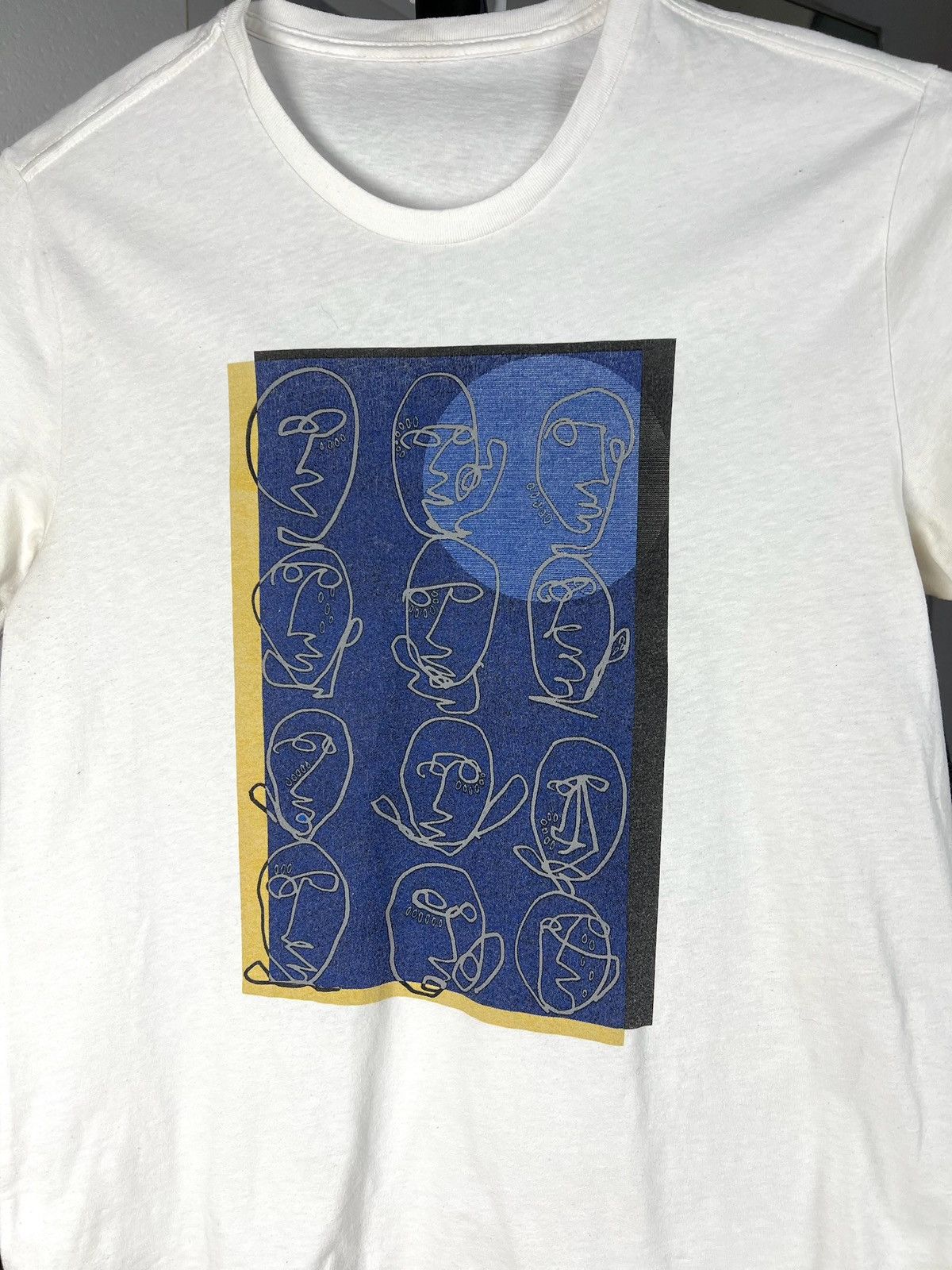 Hanes × Vintage FACES TEE SHIRT ART VINTAGE 90S Size US L / EU 52-54 / 3 - 2 Thumbnail