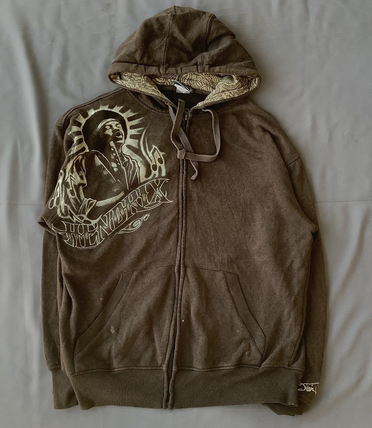 Jimi Hendrix 2000s Jimi Hendrix Hoodie Y2K STYLE Size US M / EU 48-50 / 2 - 5 Thumbnail