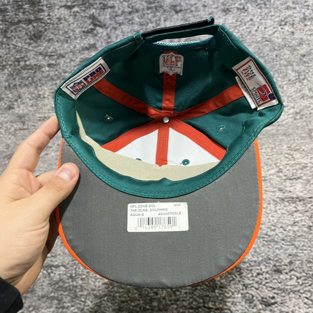 Sports Specialties VINTAGE 90s MIAMI DOLPHINS SPORTS SPECIALTIES HAT NEW Size ONE SIZE - 5 Thumbnail