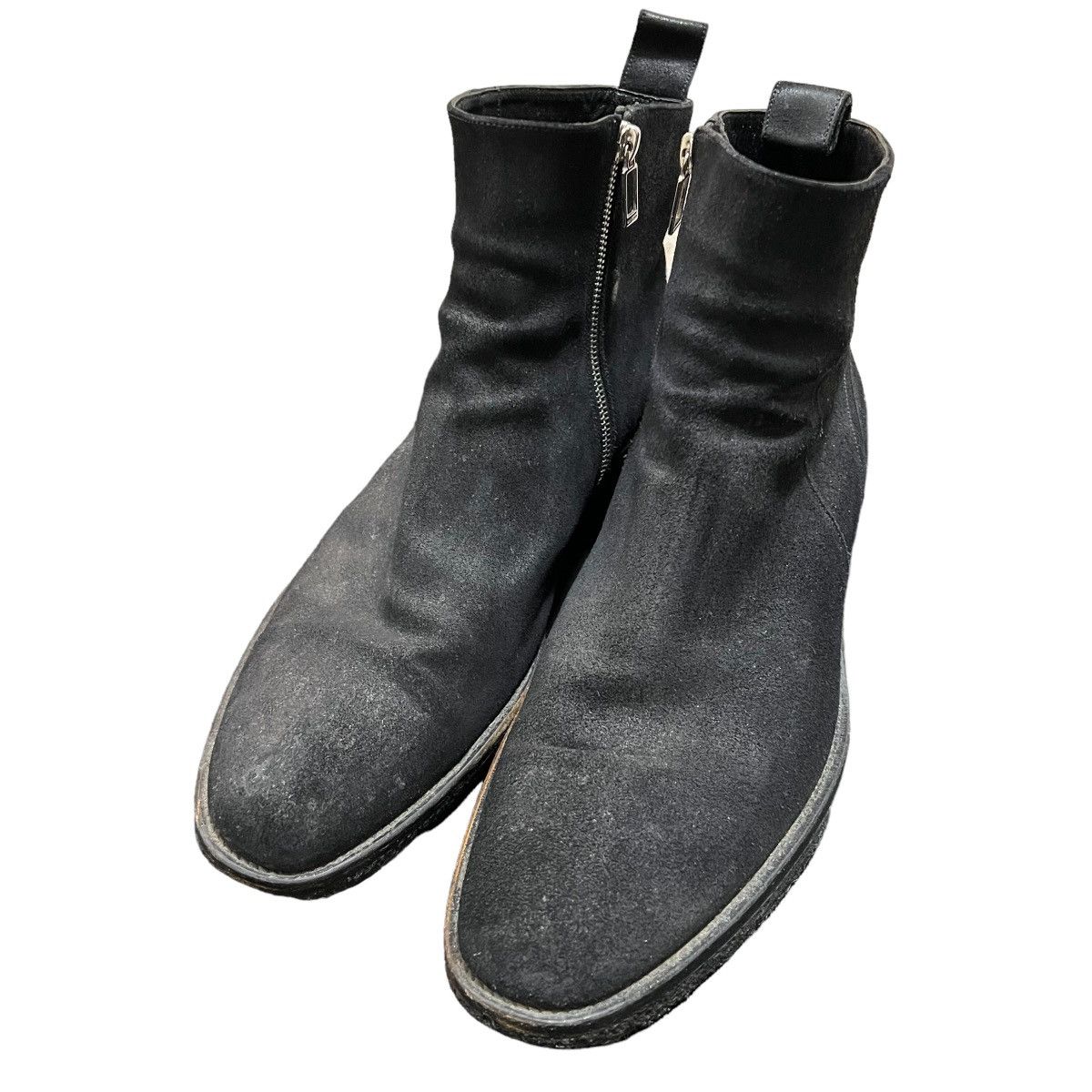 Dior × Kris Van Assche Dior Homme KVA 12AW calf skin side zip boots Size US 11 / EU 44 - 1 Thumbnail