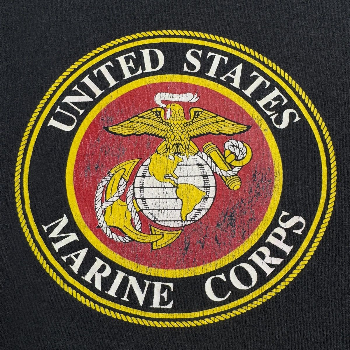 Vintage 2000s USMC United States Marines Corps logo USA tee y2k Size US XL / EU 56 / 4 - 2 Thumbnail