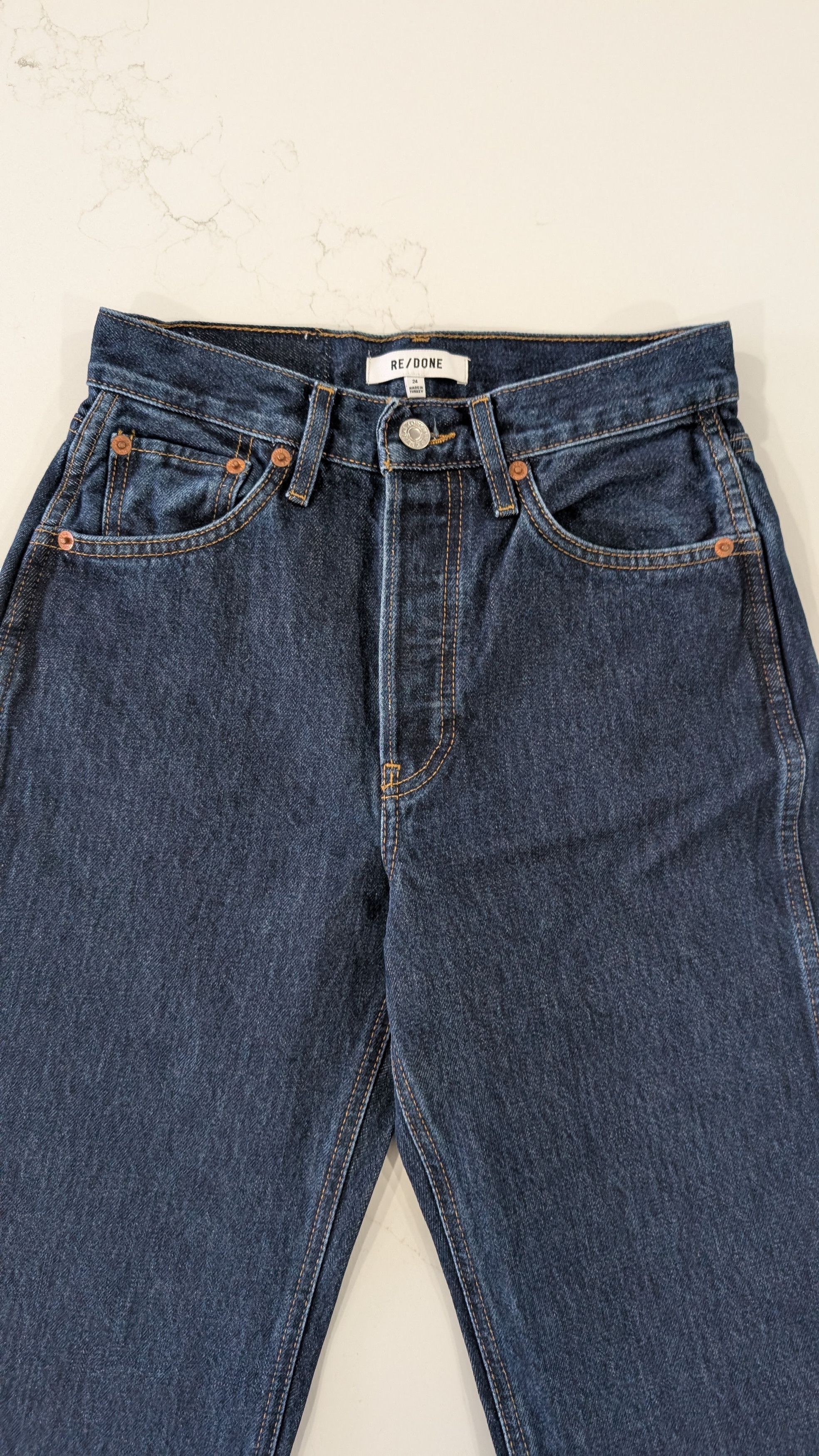 RE/DONE RE/DONE 90s High Rise Loose Jeans Size 24 Size 24" / US 00 / IT 34 - 9 Thumbnail