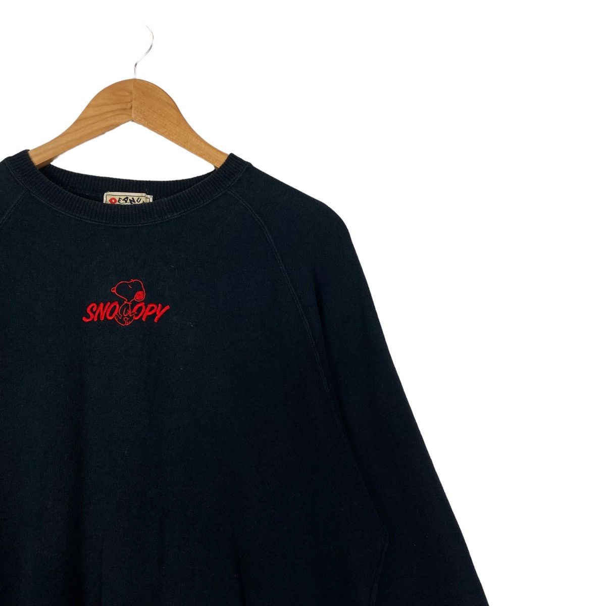 Japanese Brand × Peanuts Vintage 90s Peanuts Big Logo Crewneck Sweatshirt Size US L / EU 52-54 / 3 - 6 Thumbnail