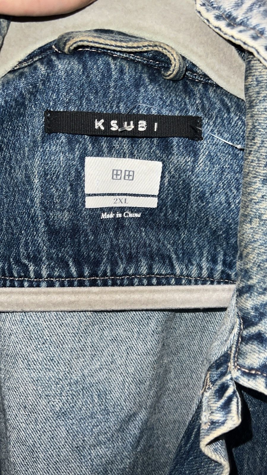 Ksubi KSUBI jean jacket Size US XXL / EU 58 / 5 - 1 Thumbnail
