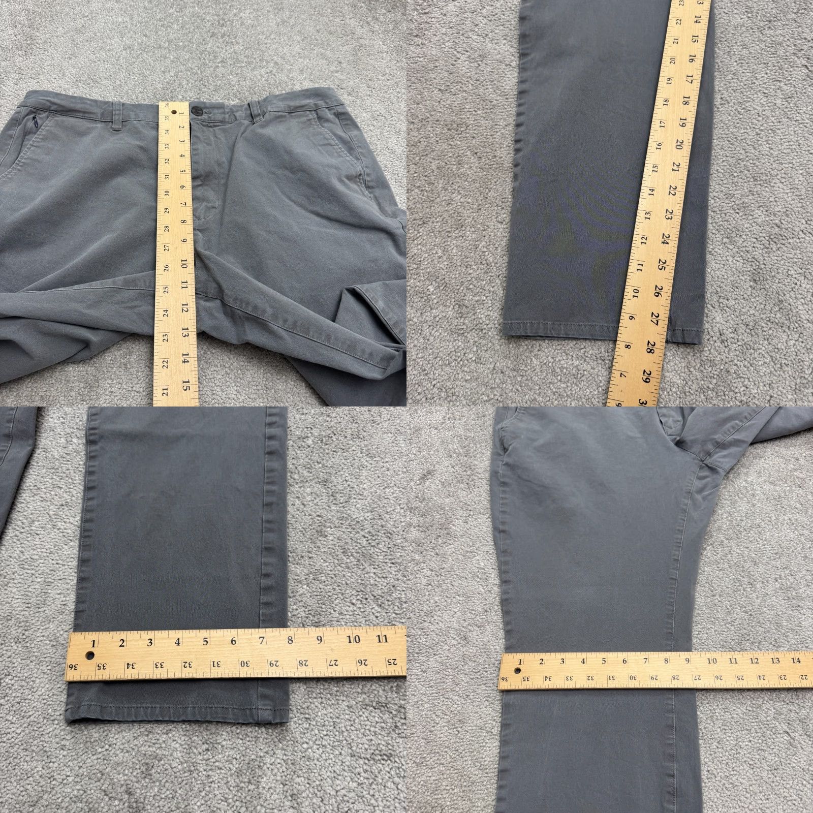 Bonobos Bonobos Slim Fit Straight Leg Chino Pants Mens 38x30 Gray Flat Front Cotton Bonobos Mens Chino Pants Slim Fit Straight Leg Gray Waist 38 Inseam 30 Size US 38 / EU 54 - 9 Thumbnail